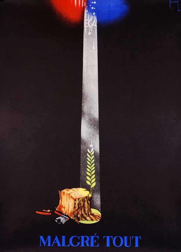 Malgre Tout - Authentic Vintage Poster