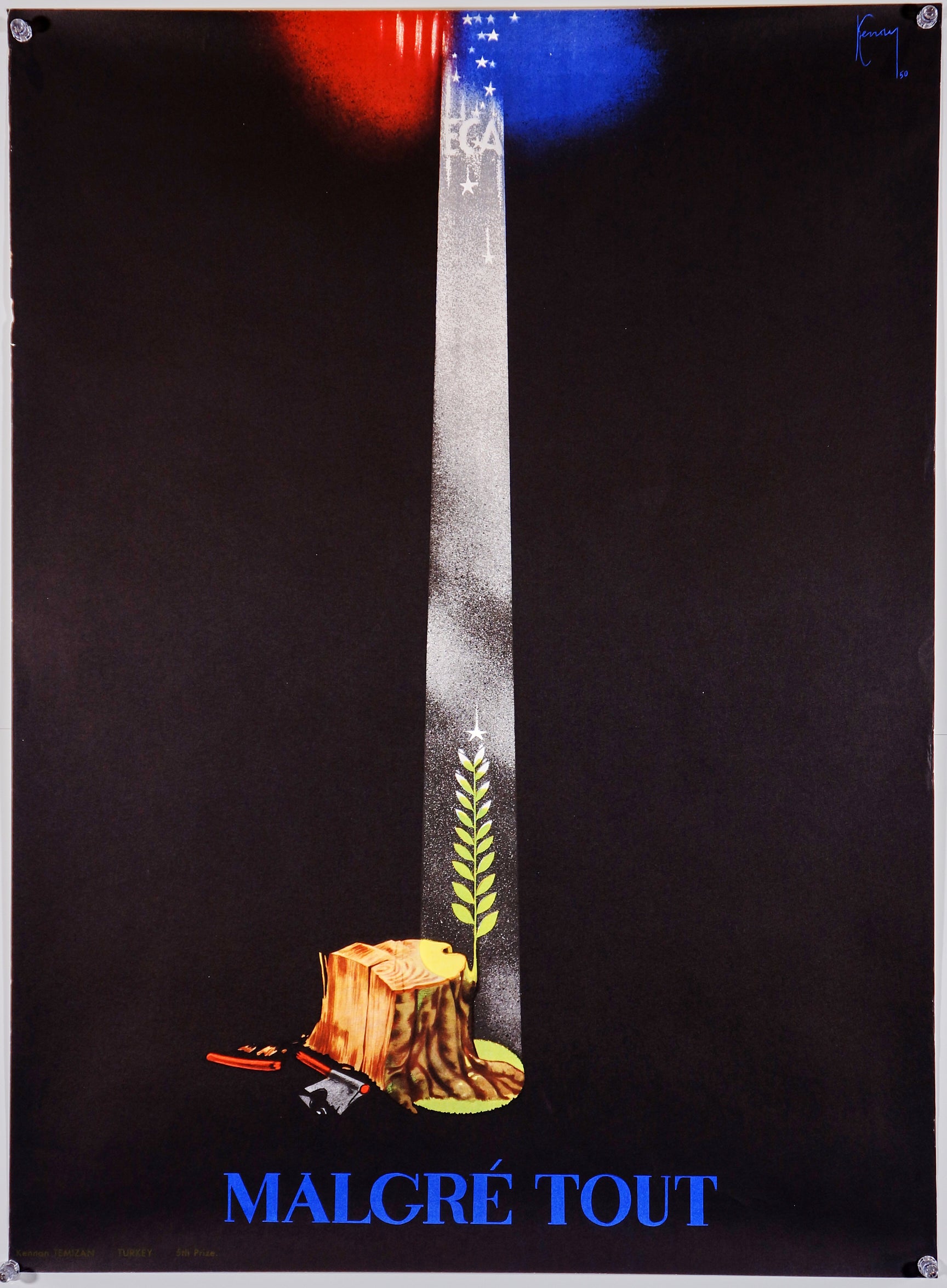 Malgre Tout- Original Vintage Poster - Authentic Vintage Posters