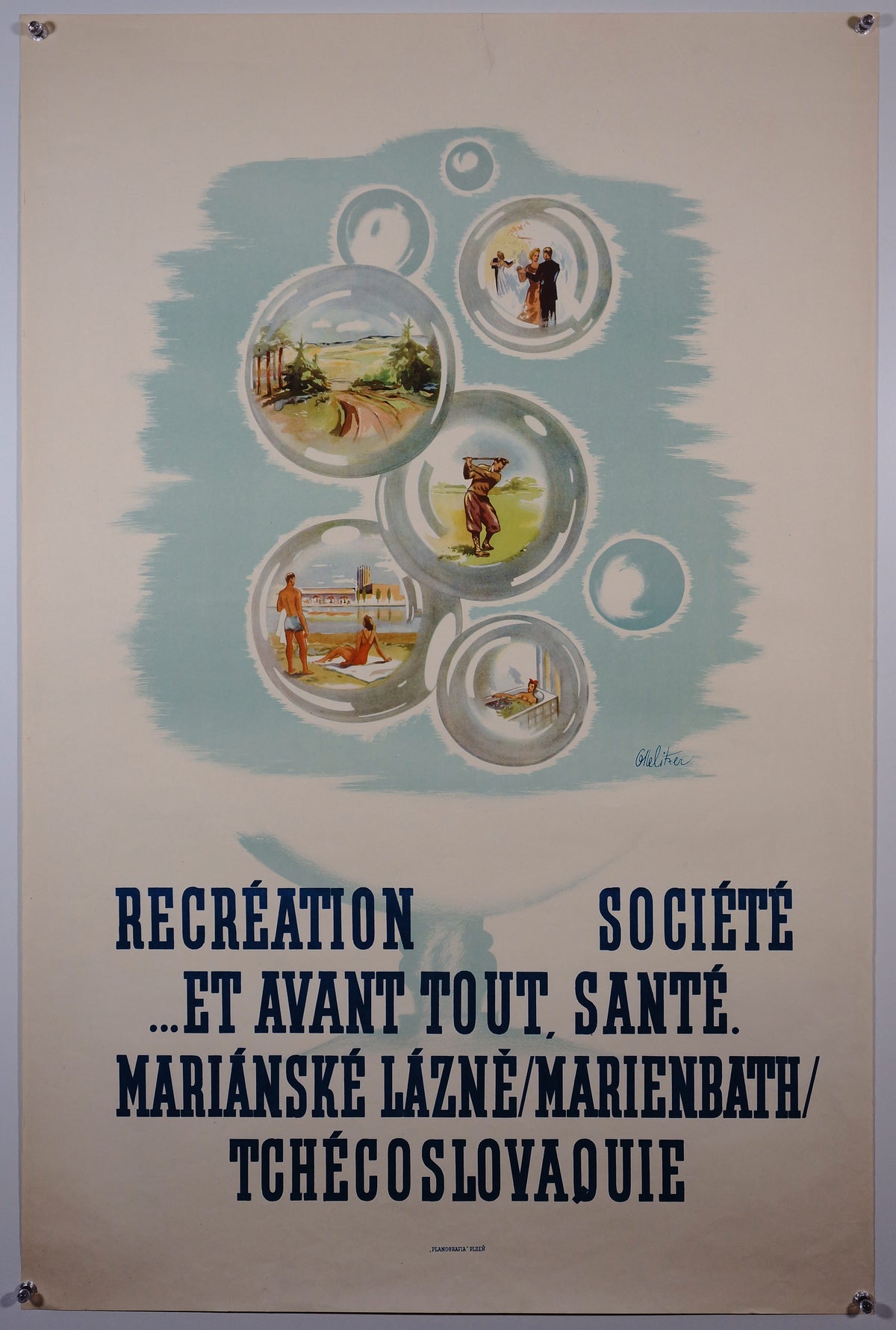 Marienbath - Authentic Vintage Poster