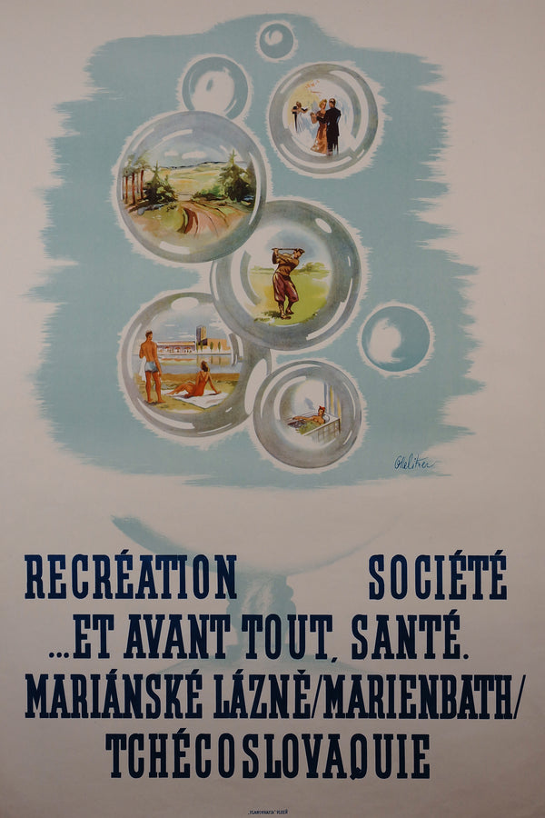 Marienbath - Authentic Vintage Poster