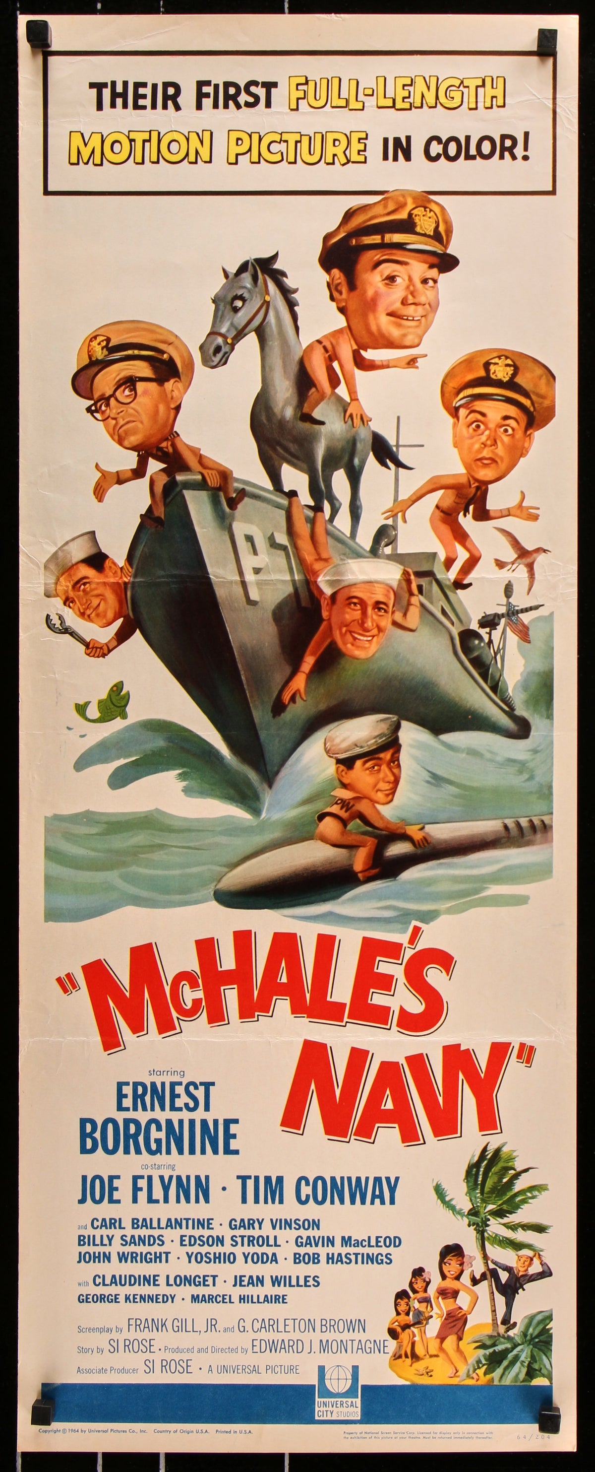 McHale&#39;s Navy Insert - Authentic Vintage Past Sale