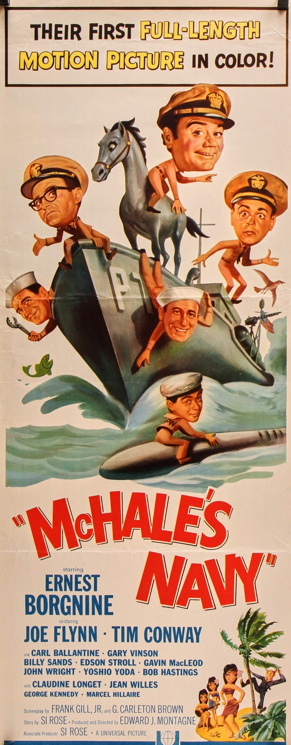 McHale's Navy Insert - Authentic Vintage Poster