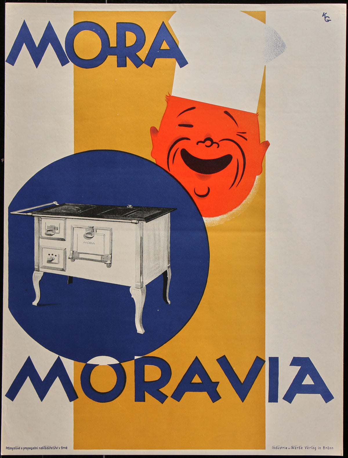Mora Moravia - Authentic Vintage Poster