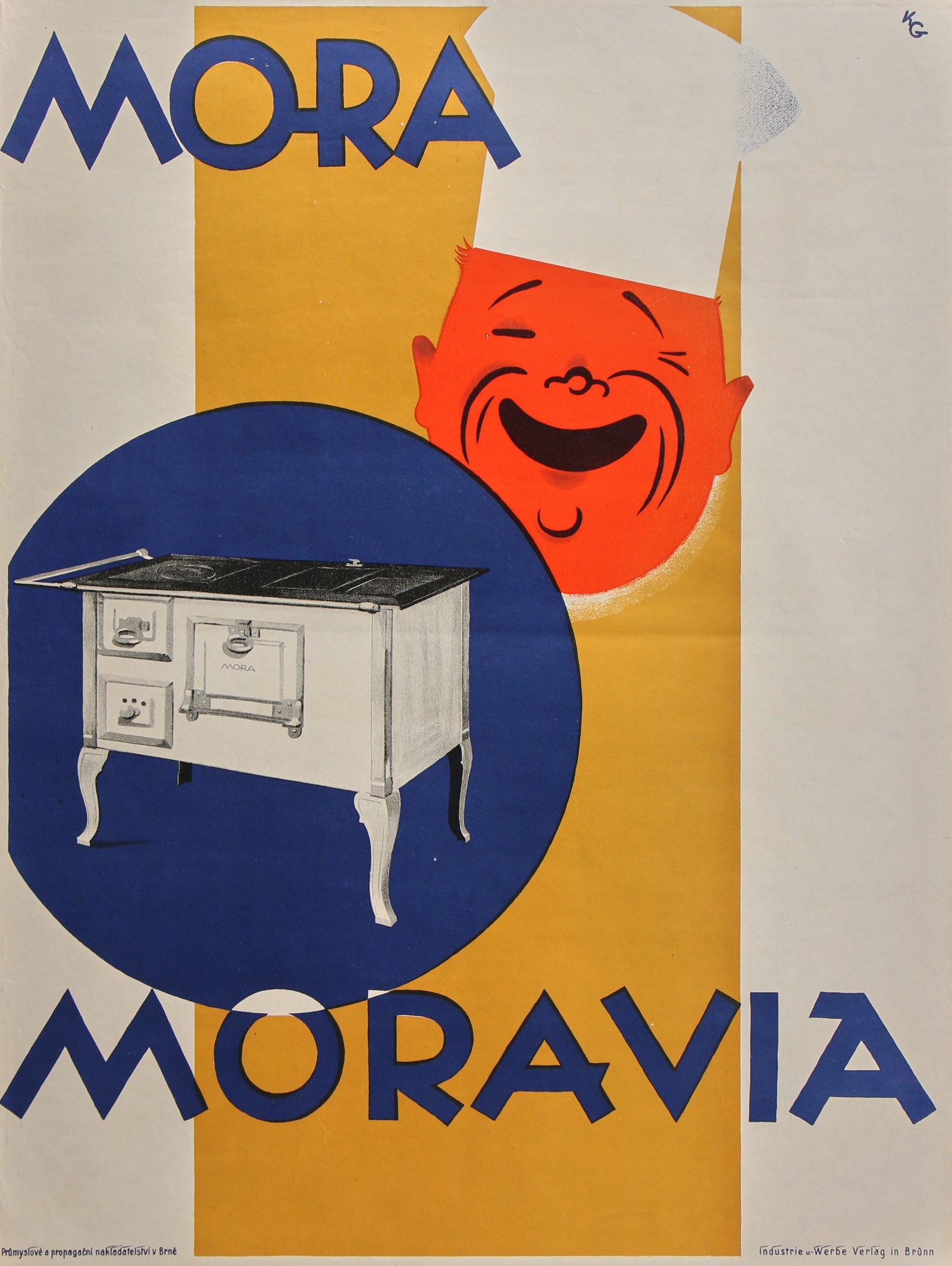 Mora Moravia - Authentic Vintage Poster