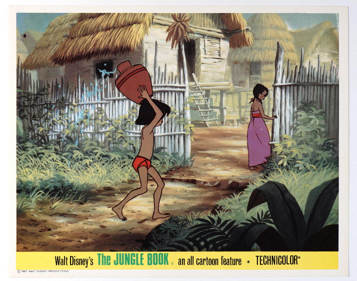 The Jungle Book, Lobby Card - Authentic Vintage Window Card