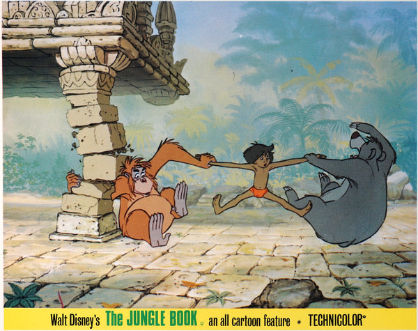 The Jungle Book, Lobby Card - Authentic Vintage Window Card