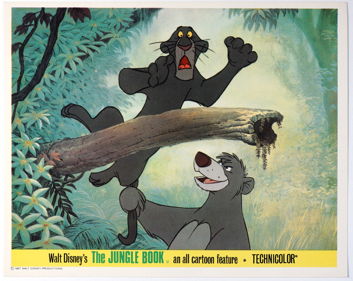 The Jungle Book, Lobby Card - Authentic Vintage Window Card