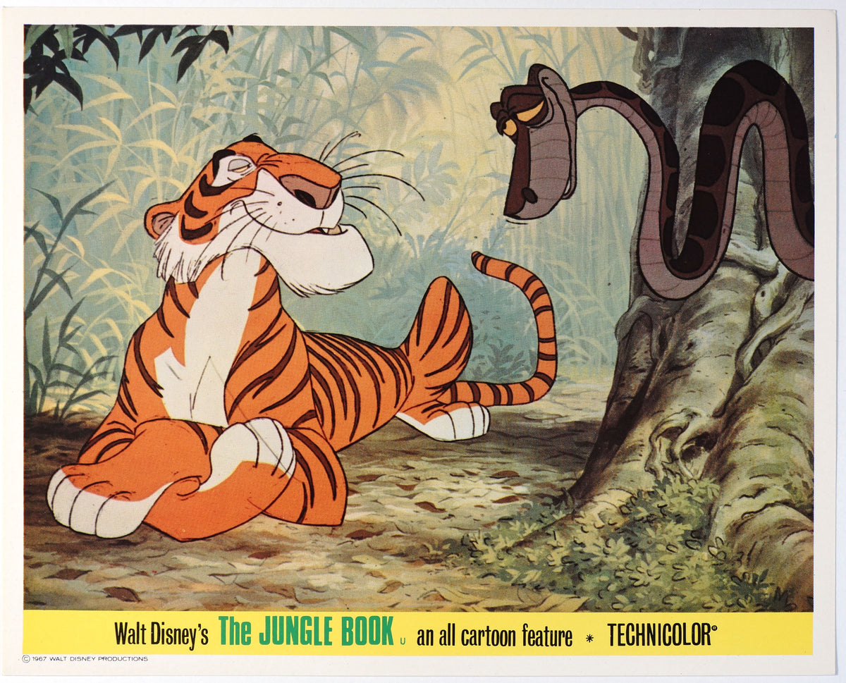 The Jungle Book, Lobby Card - Authentic Vintage Window Card