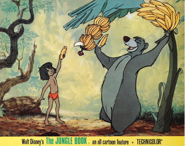 The Jungle Book, Lobby Card - Authentic Vintage Window Card