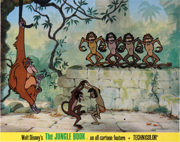 The Jungle Book, Lobby Card - Authentic Vintage Window Card