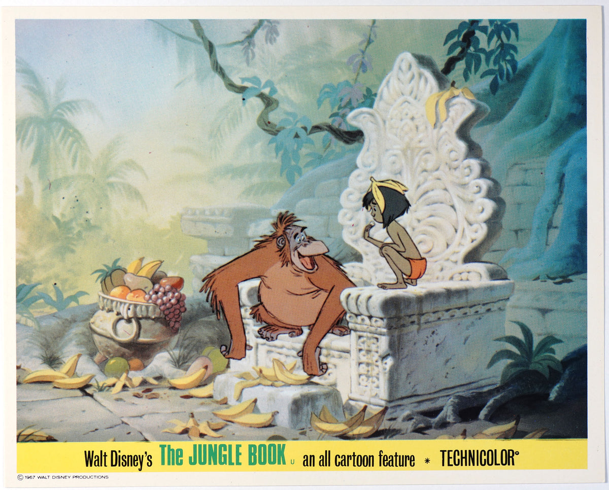 The Jungle Book, Lobby Card - Authentic Vintage Window Card