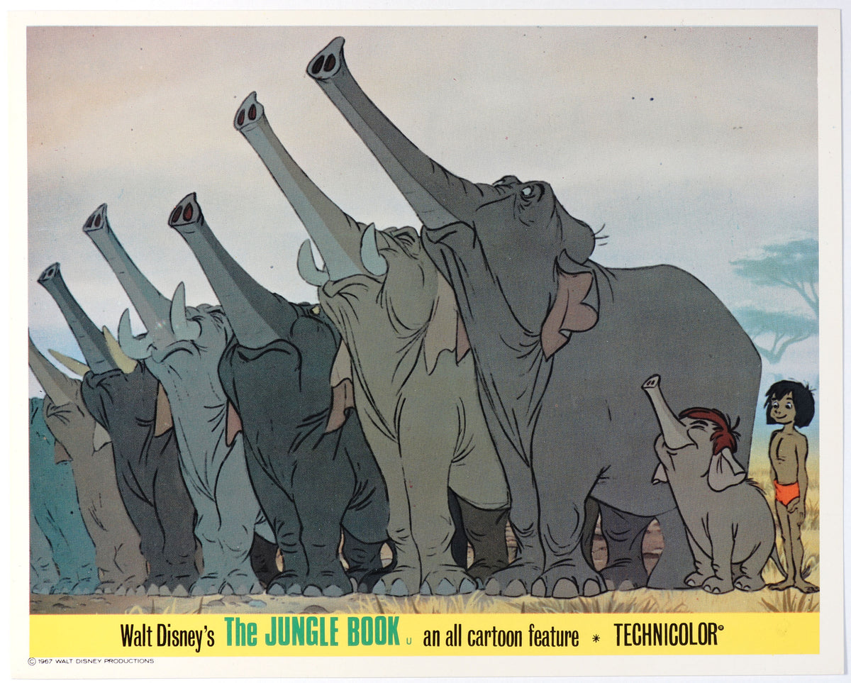 The Jungle Book, Lobby Card - Authentic Vintage Window Card