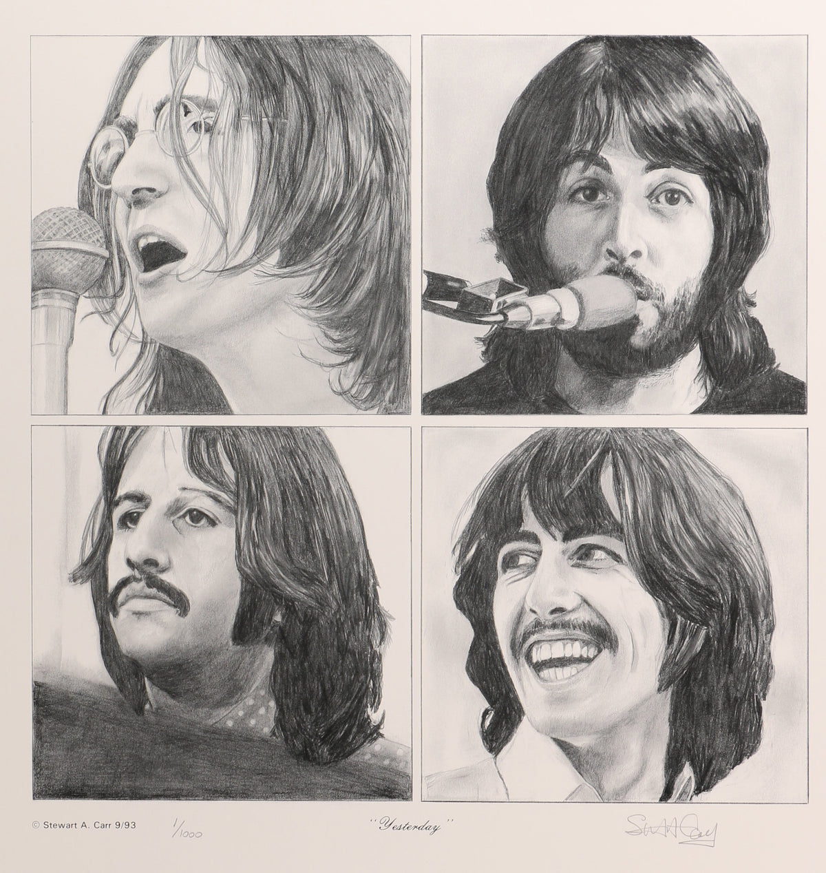 Beatles- Let It Be Cover Art - Authentic Vintage Poster