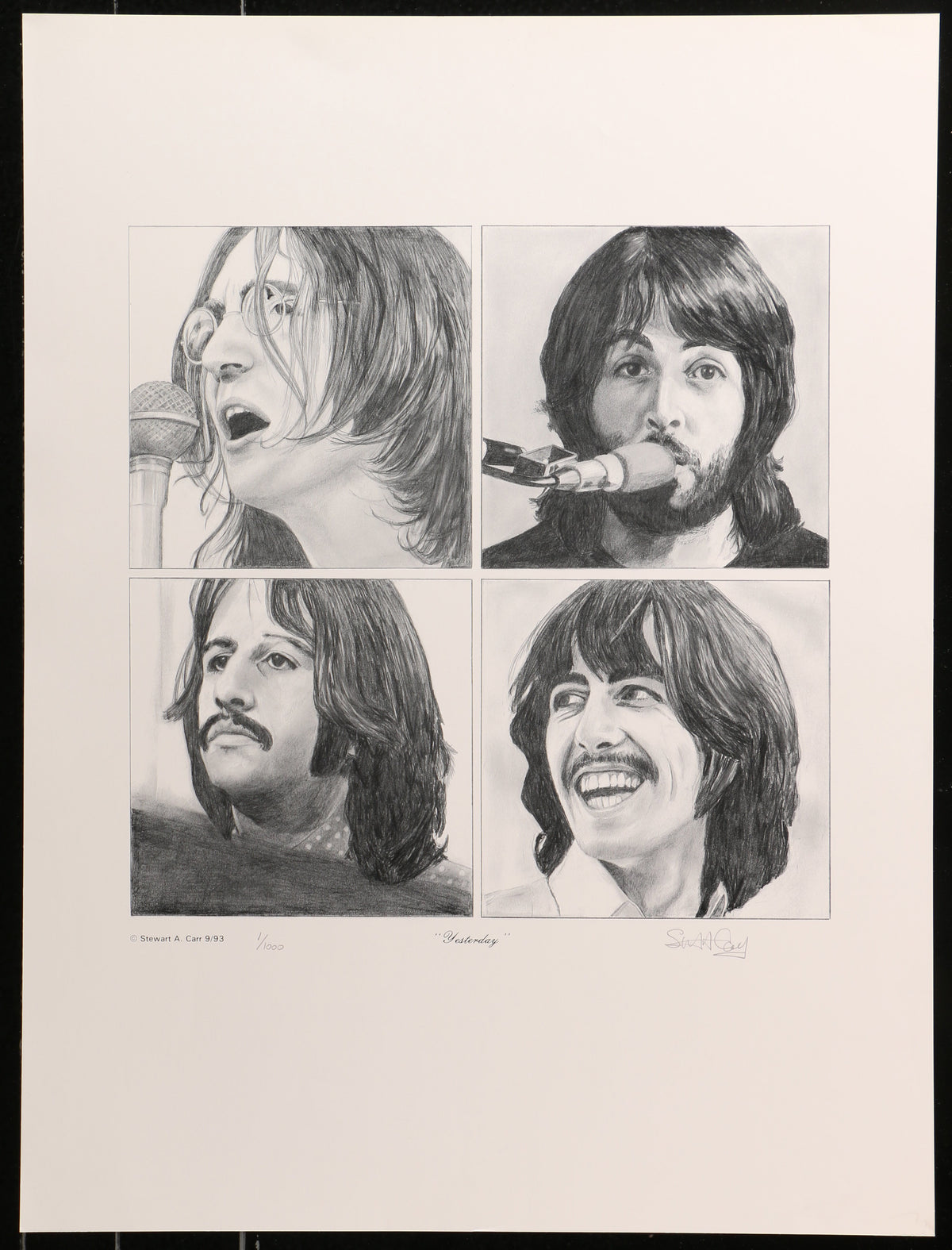 Beatles- Let It Be Cover Art - Authentic Vintage Poster