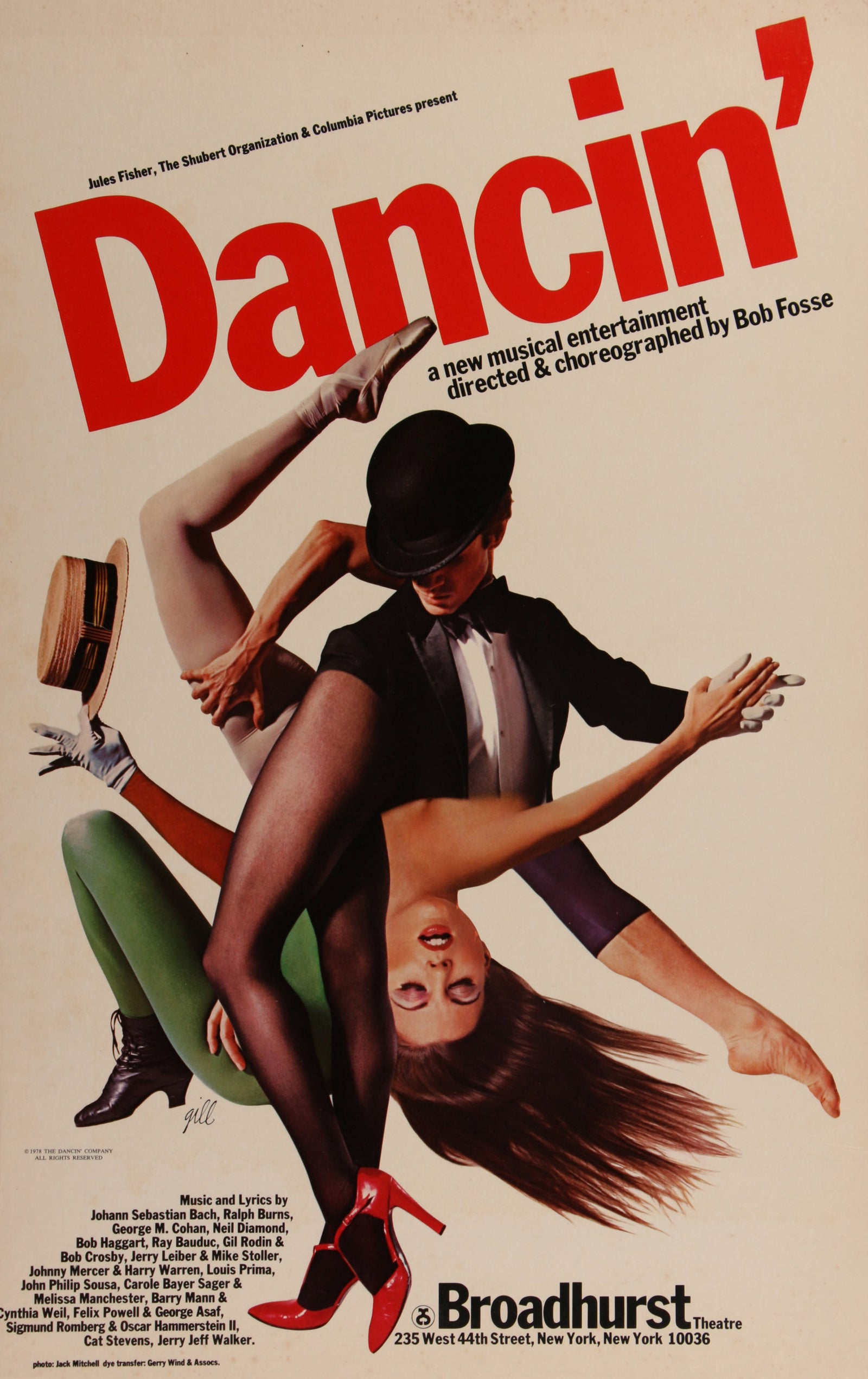 DANCIN' - Authentic Vintage Poster