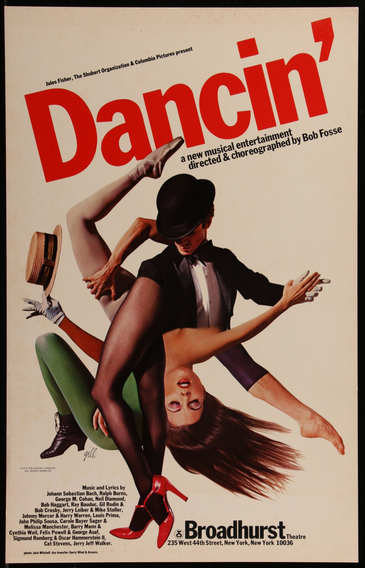 DANCIN&#39; - Authentic Vintage Poster