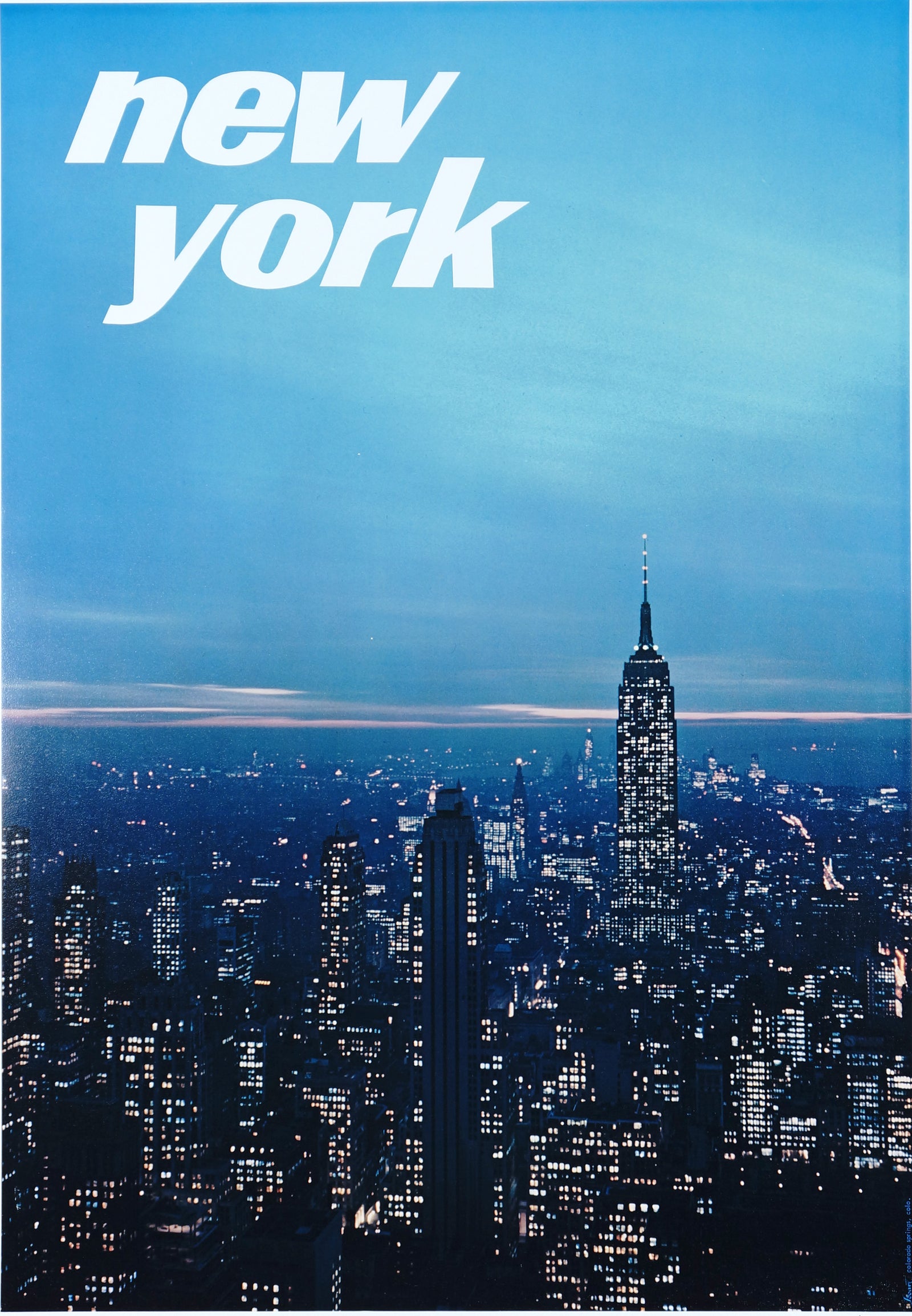 New York City, Empire State Building - Authentic Vintage Past Sale