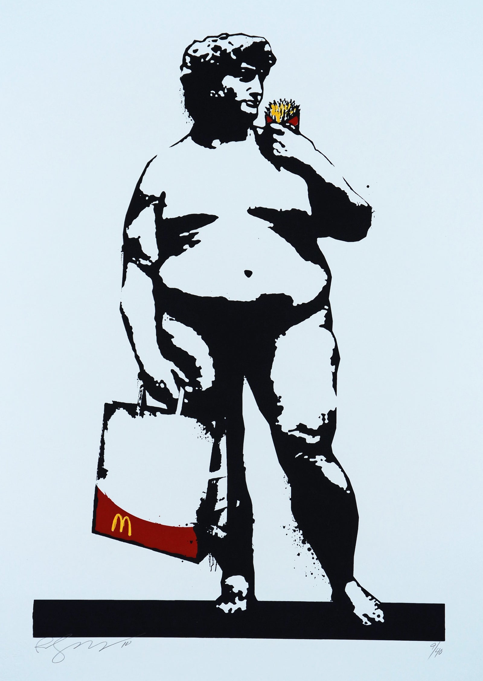 Big Dave- Rene Gagnon - Authentic Vintage Poster