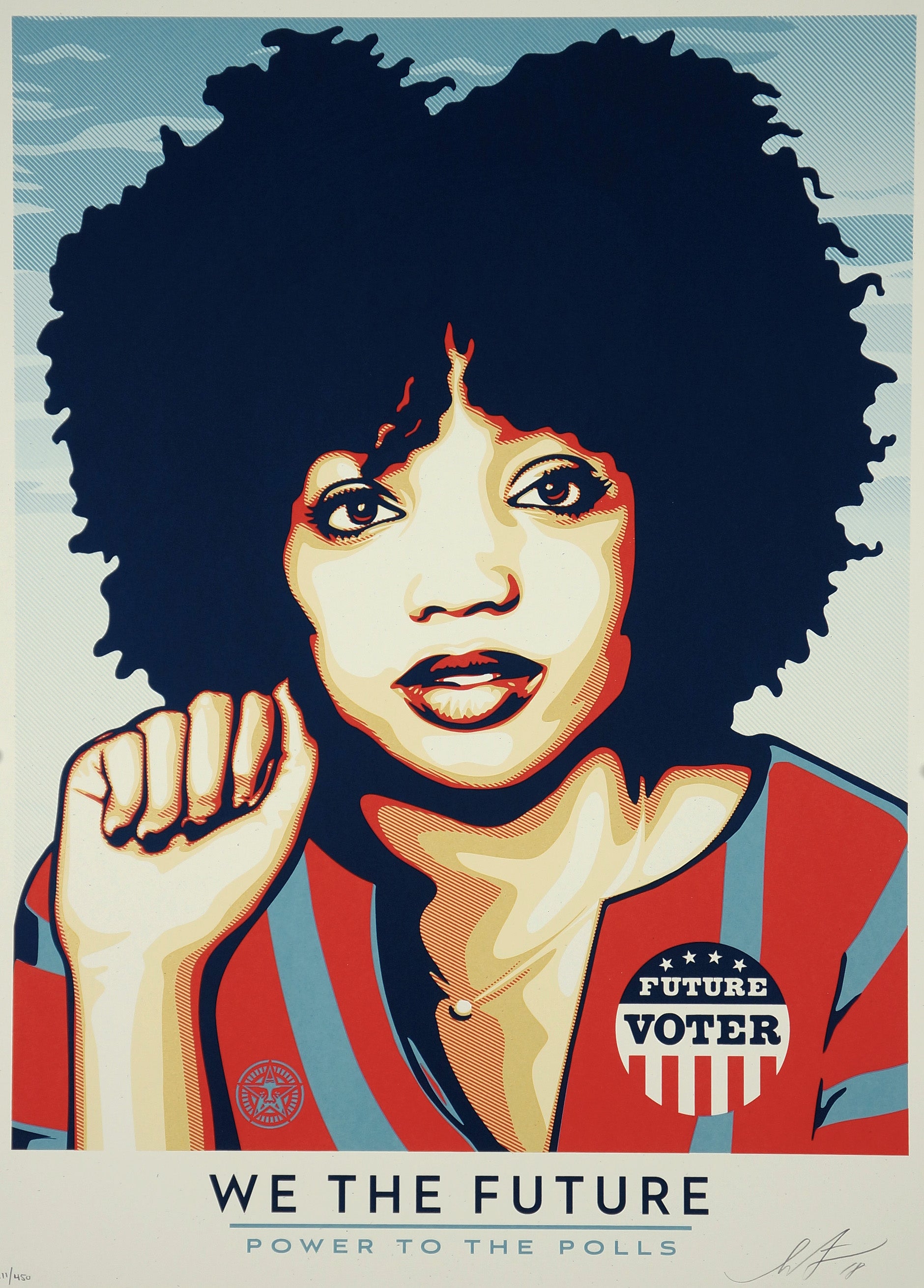 We the Future- Shepard Fairey - Authentic Vintage Poster