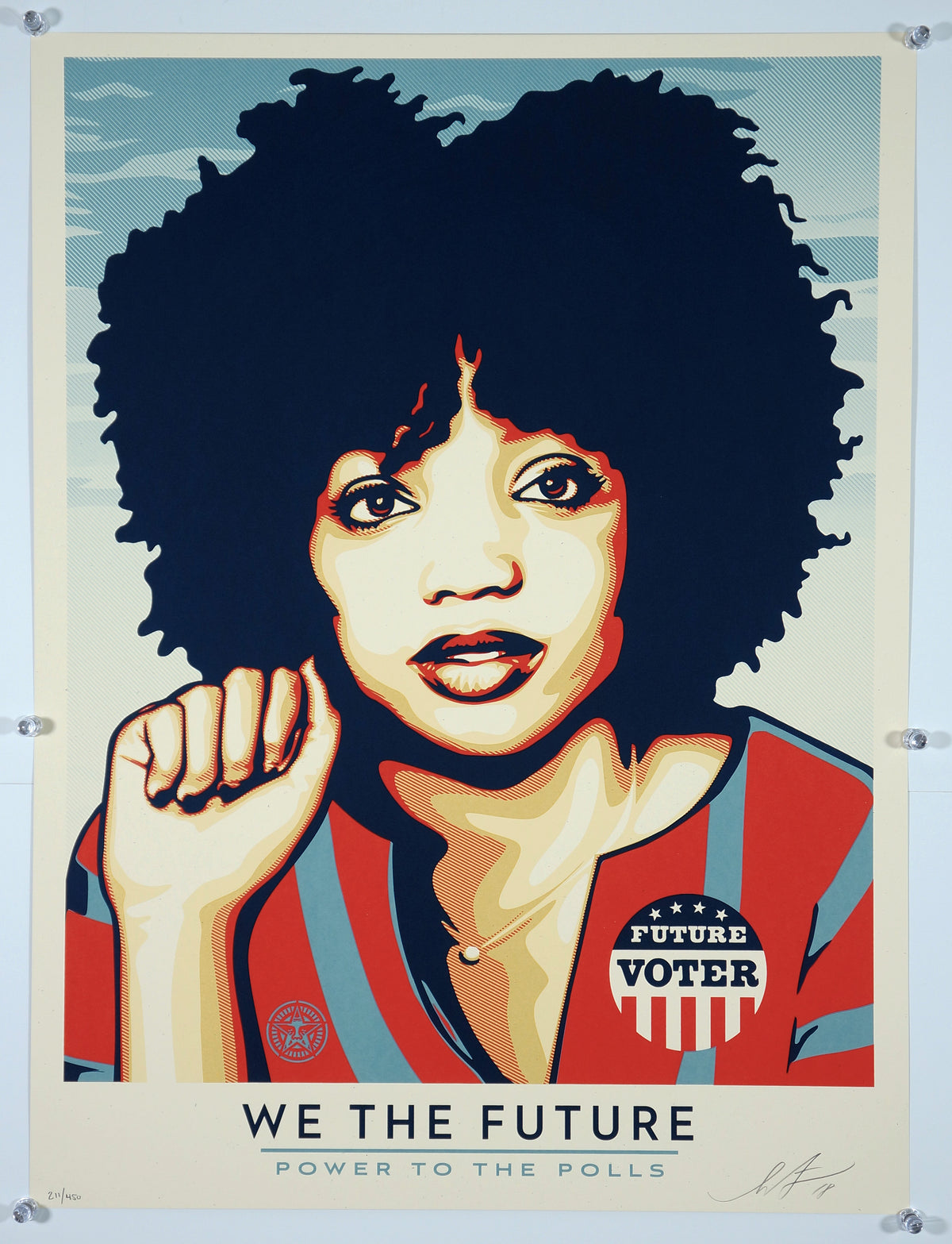 We the Future- Shepard Fairey - Authentic Vintage Poster