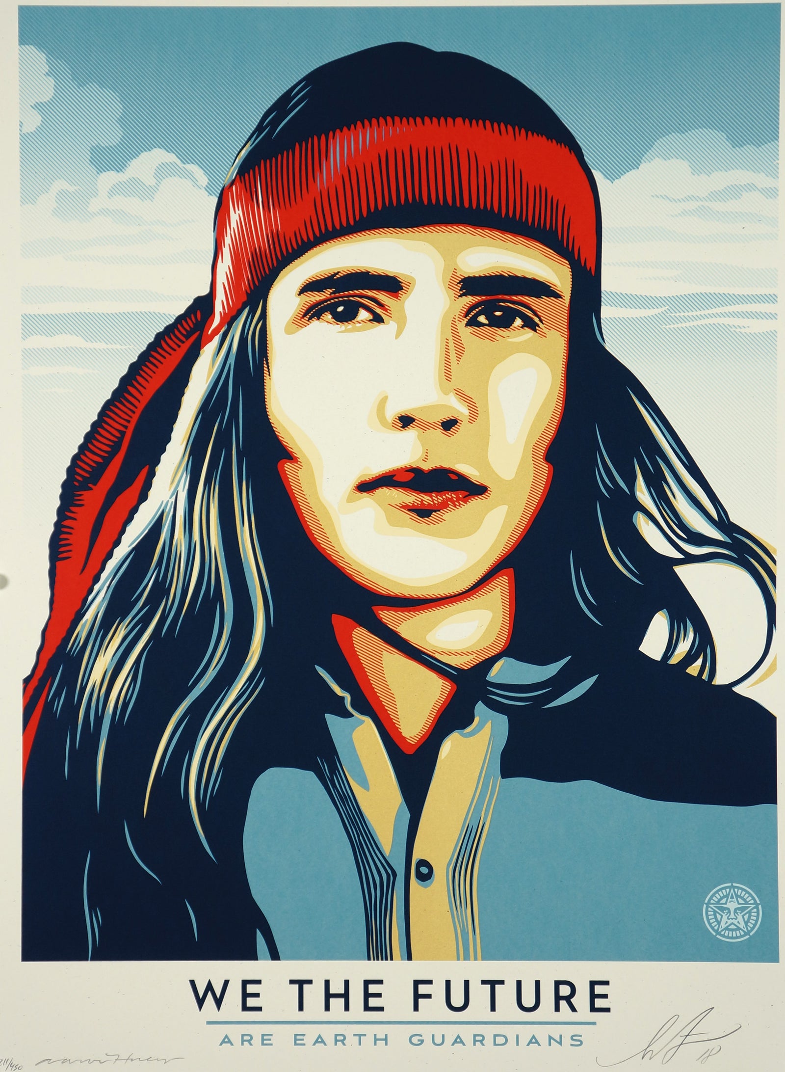 We the Future- Shepard Fairey - Authentic Vintage Poster