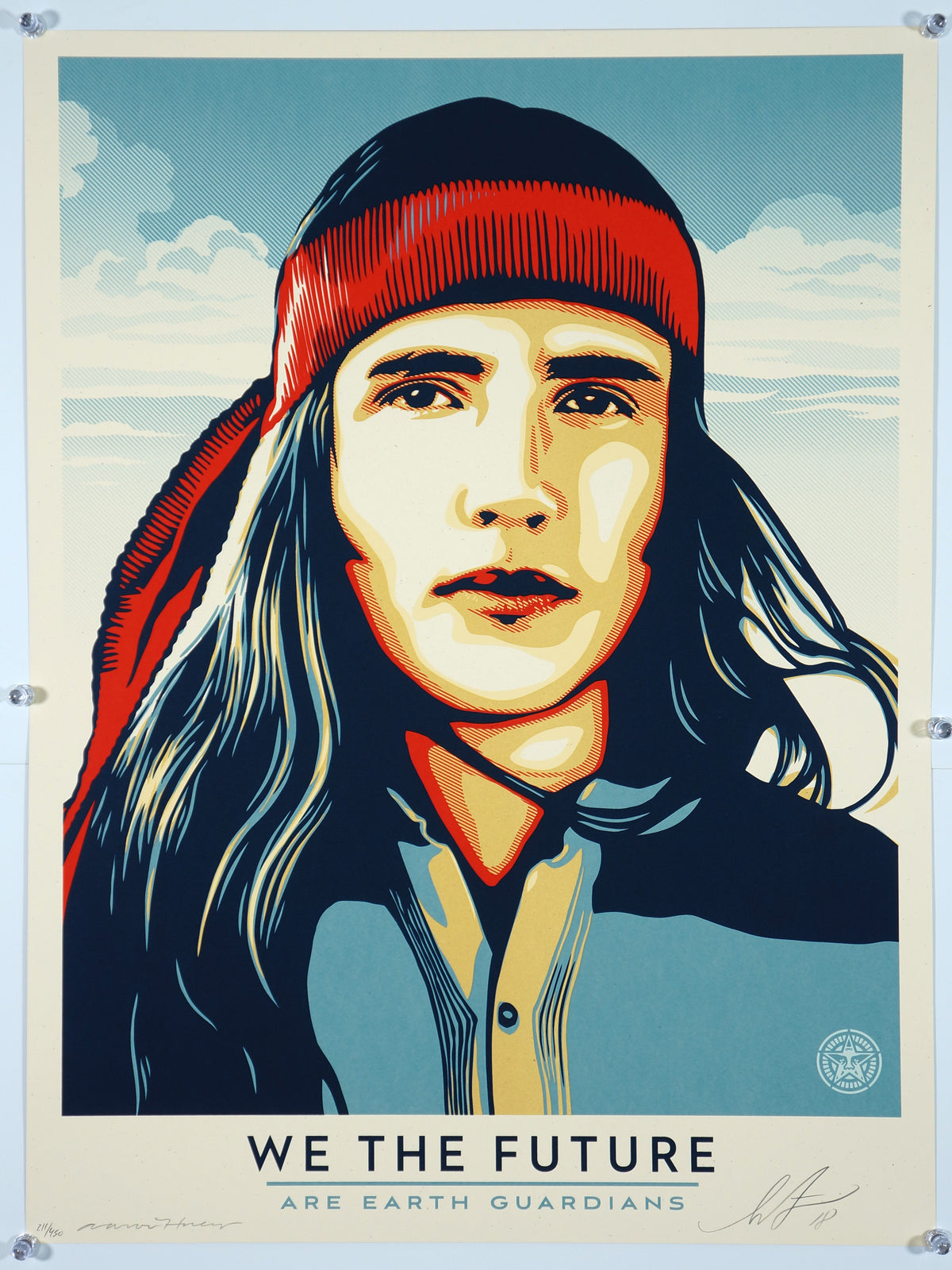 We the Future- Shepard Fairey - Authentic Vintage Poster