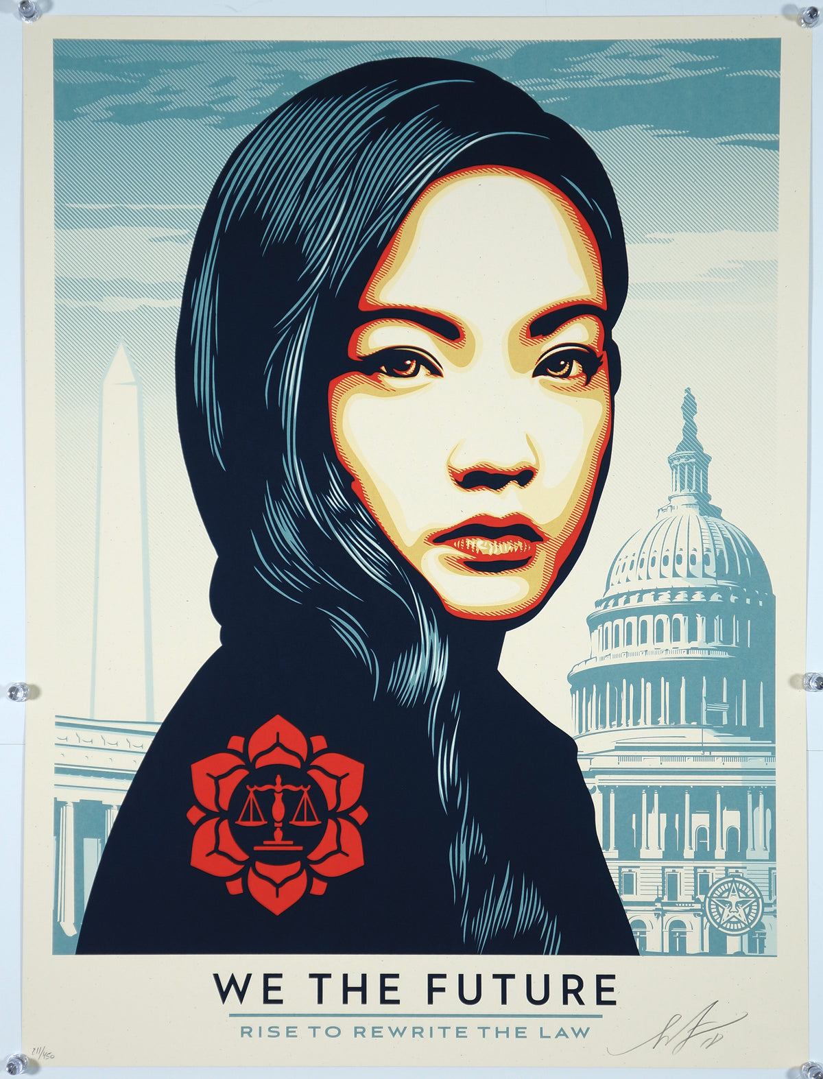 We the Future- Shepard Fairey - Authentic Vintage Poster