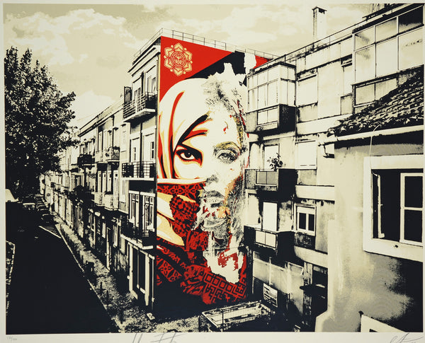 Universal Personhood Lisbon- Vihls/Fairey - Authentic Vintage Poster
