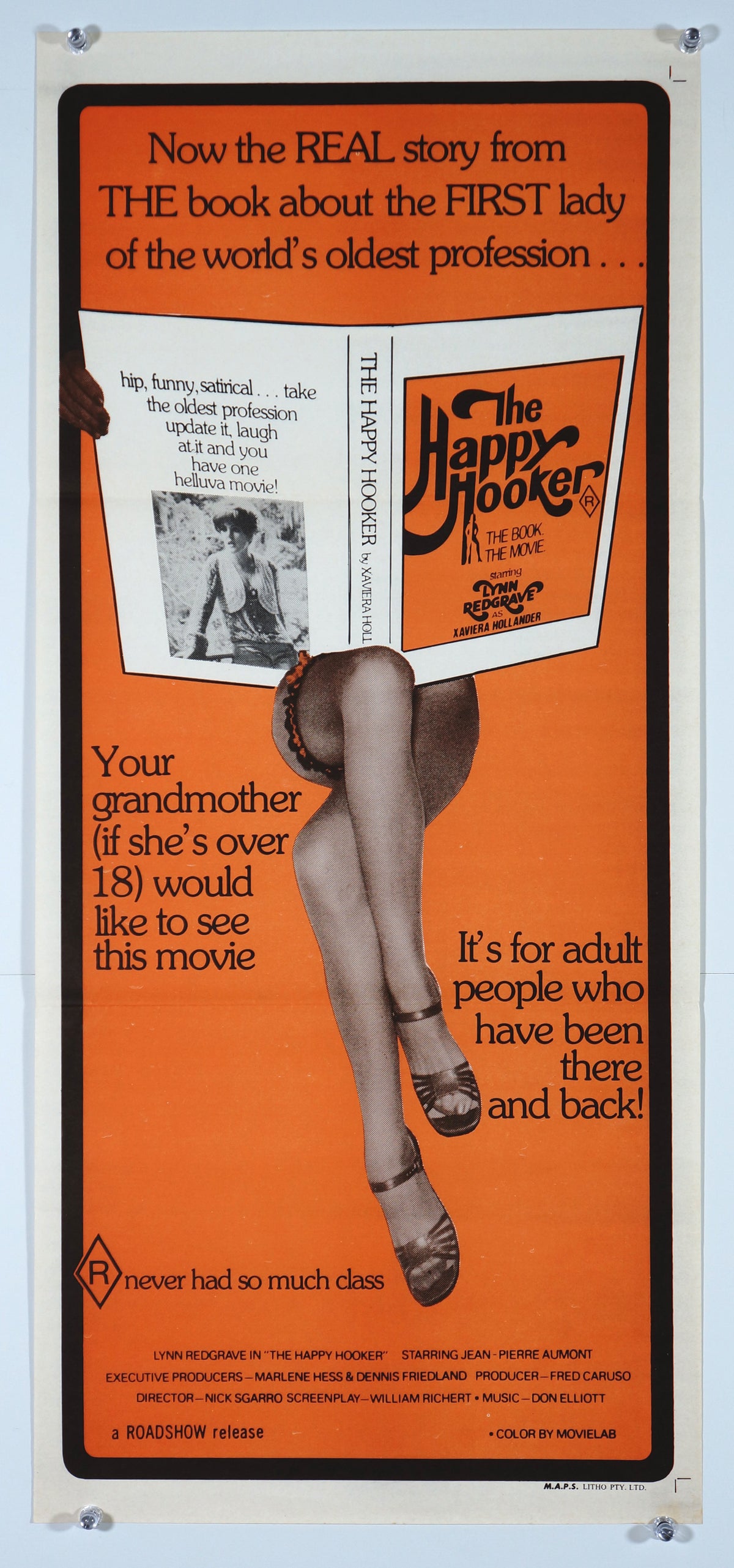 The Happy Hooker - Authentic Vintage Poster