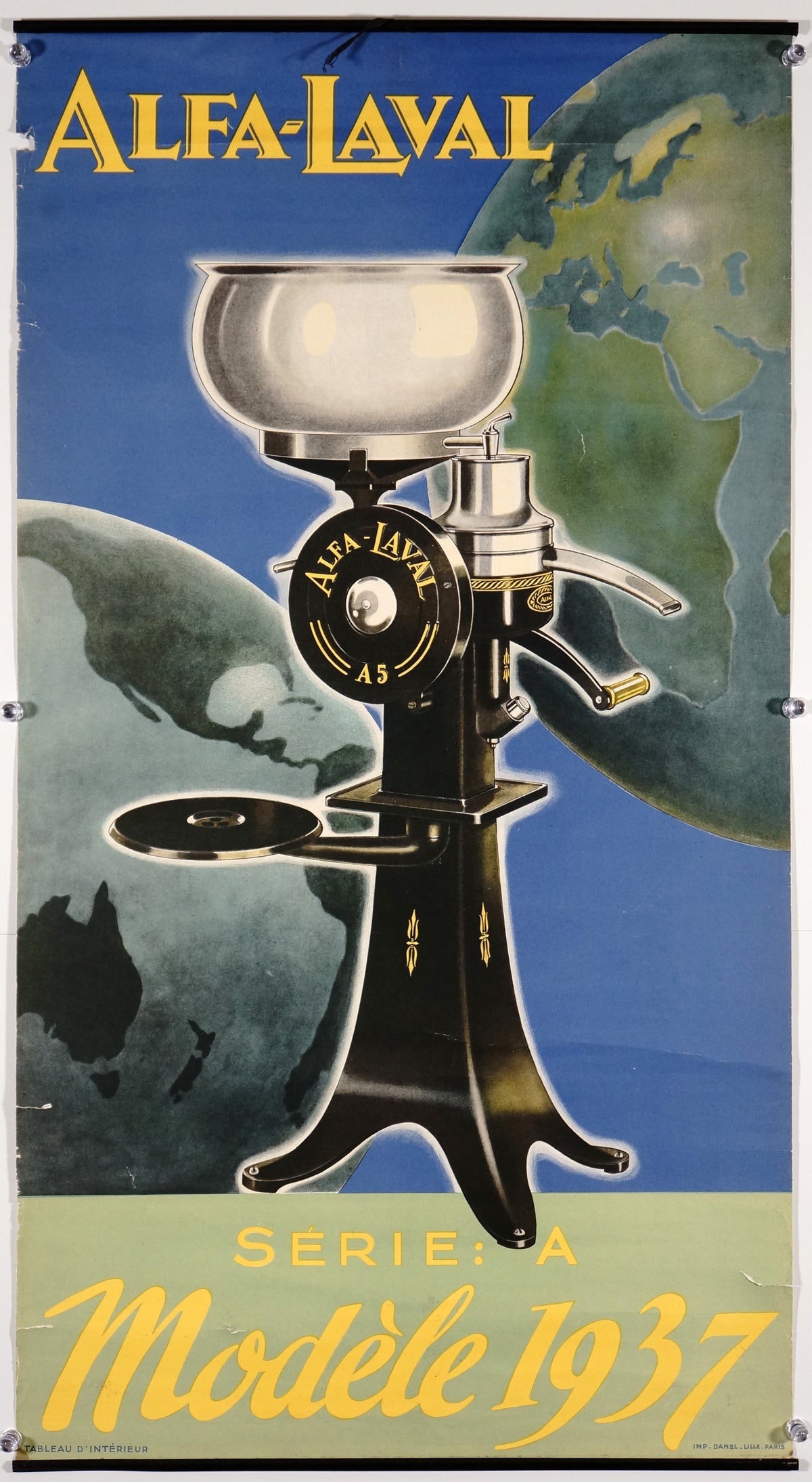 Alfa-Laval - Authentic Vintage Poster