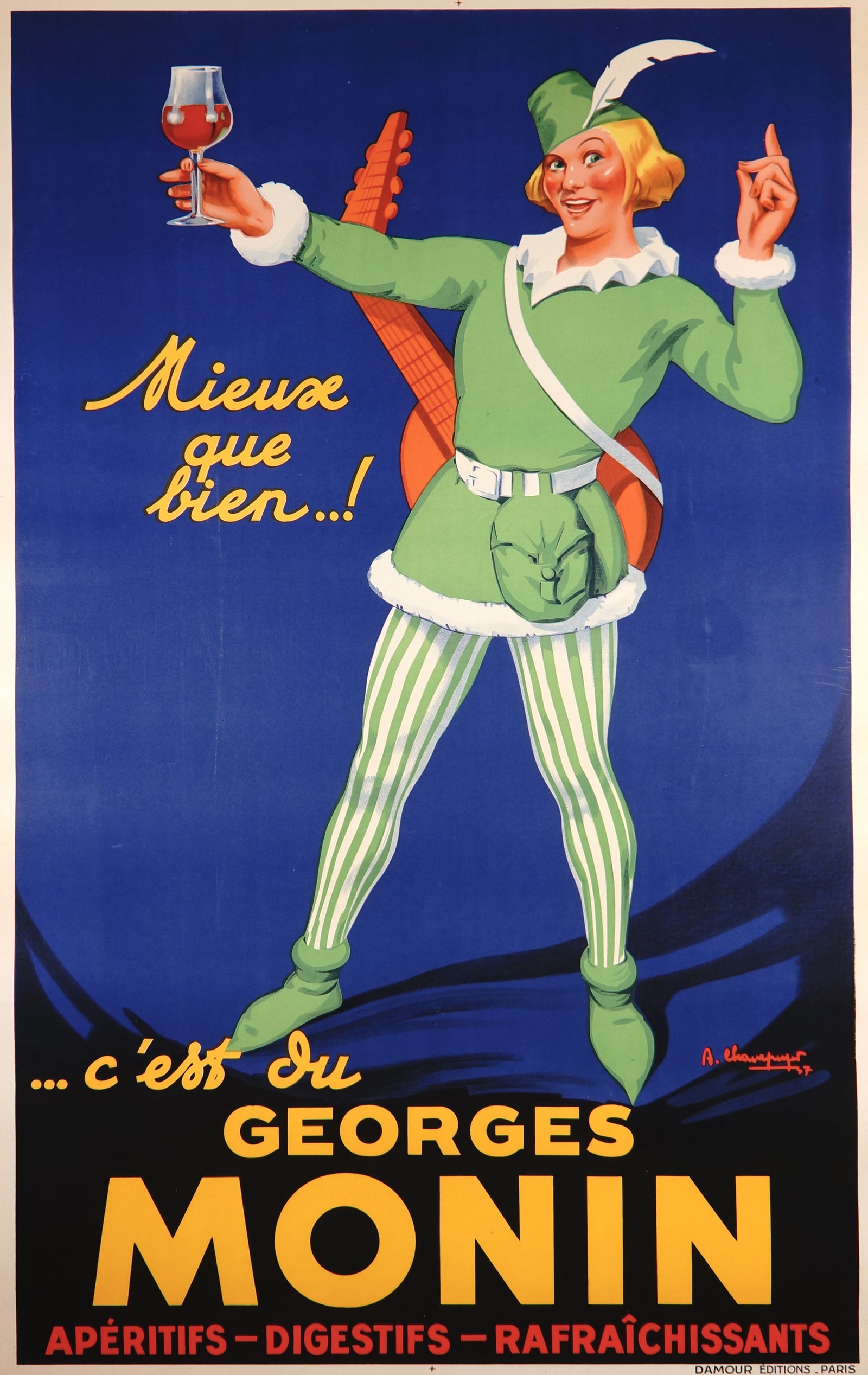 Georges Monin - Authentic Vintage Poster