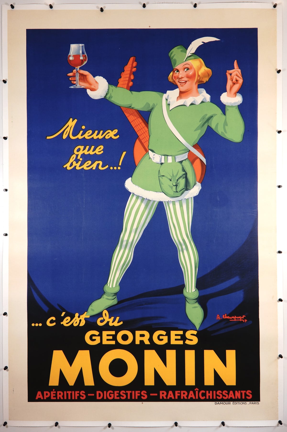 Georges Monin - Authentic Vintage Poster