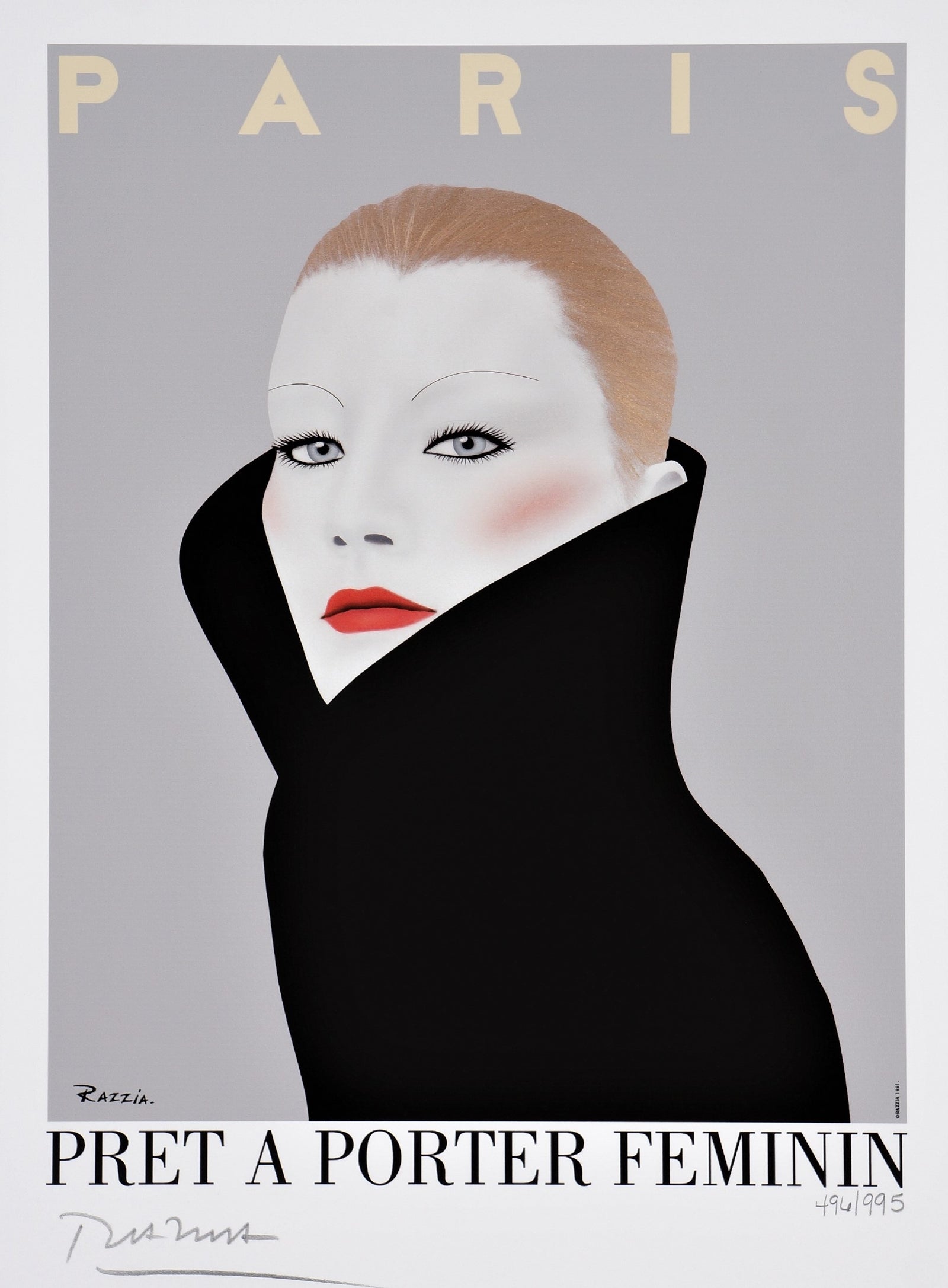 Razzia, Pret a Porter - Authentic Vintage Poster