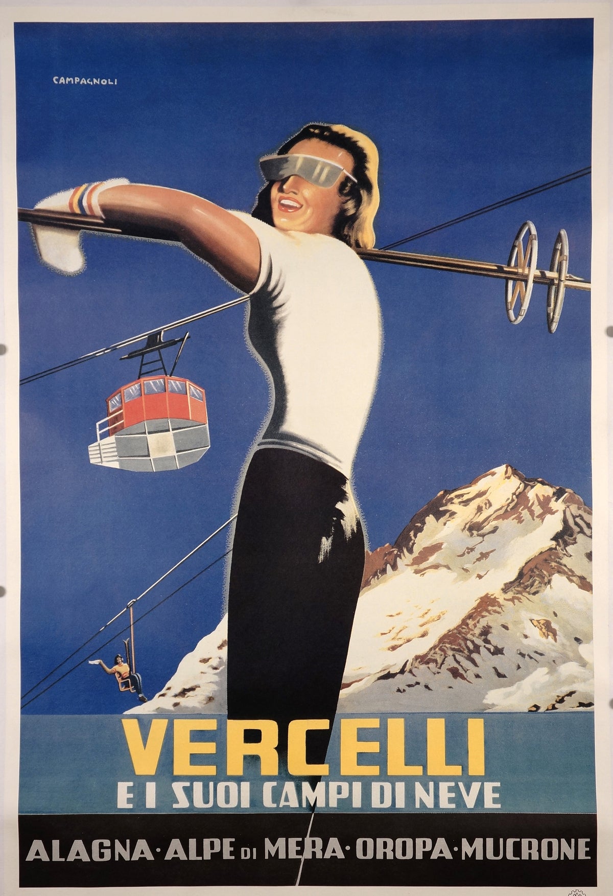 Vercelli - Authentic Vintage Poster