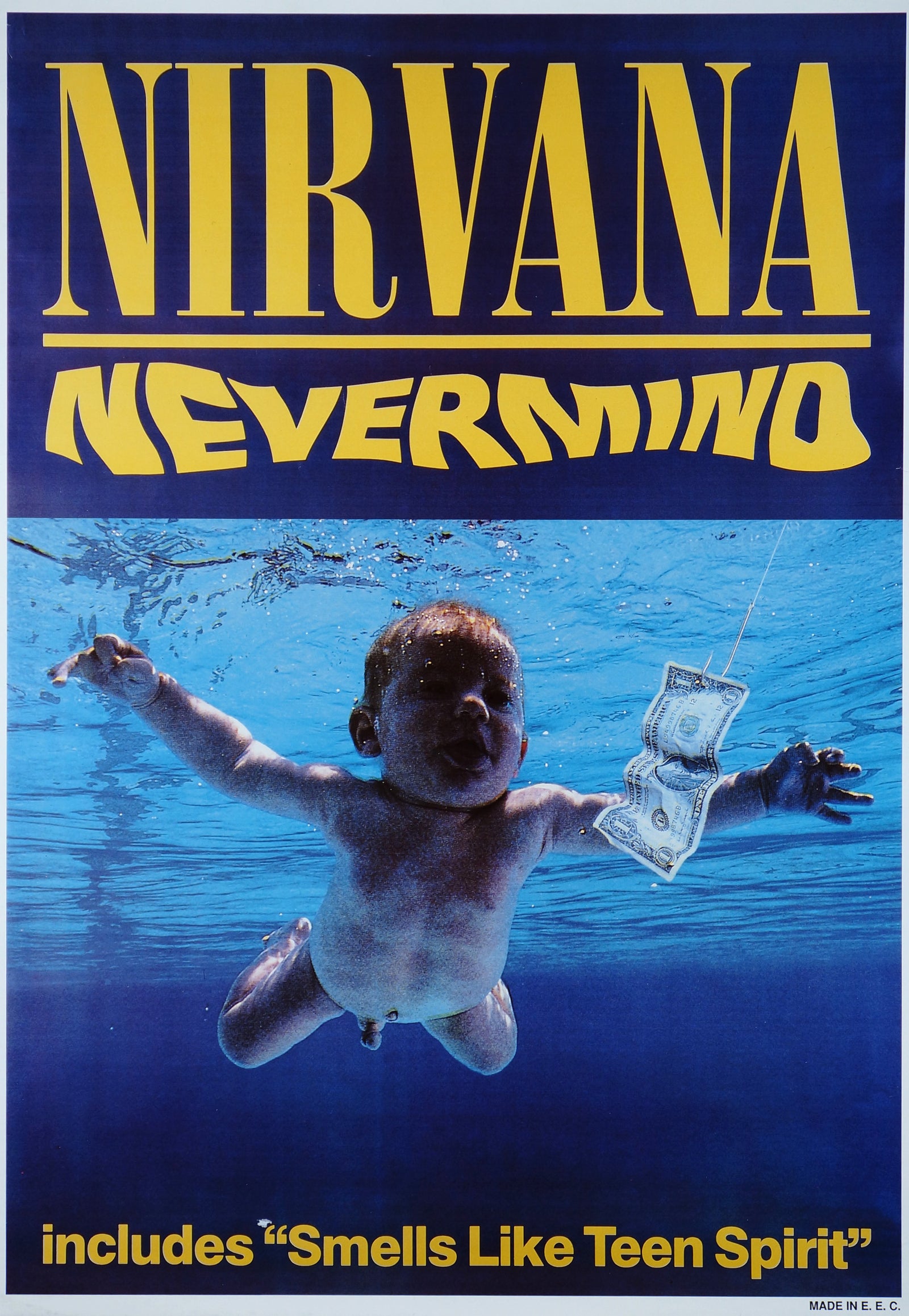 Nirvana Nevermind - Authentic Vintage Past Sale