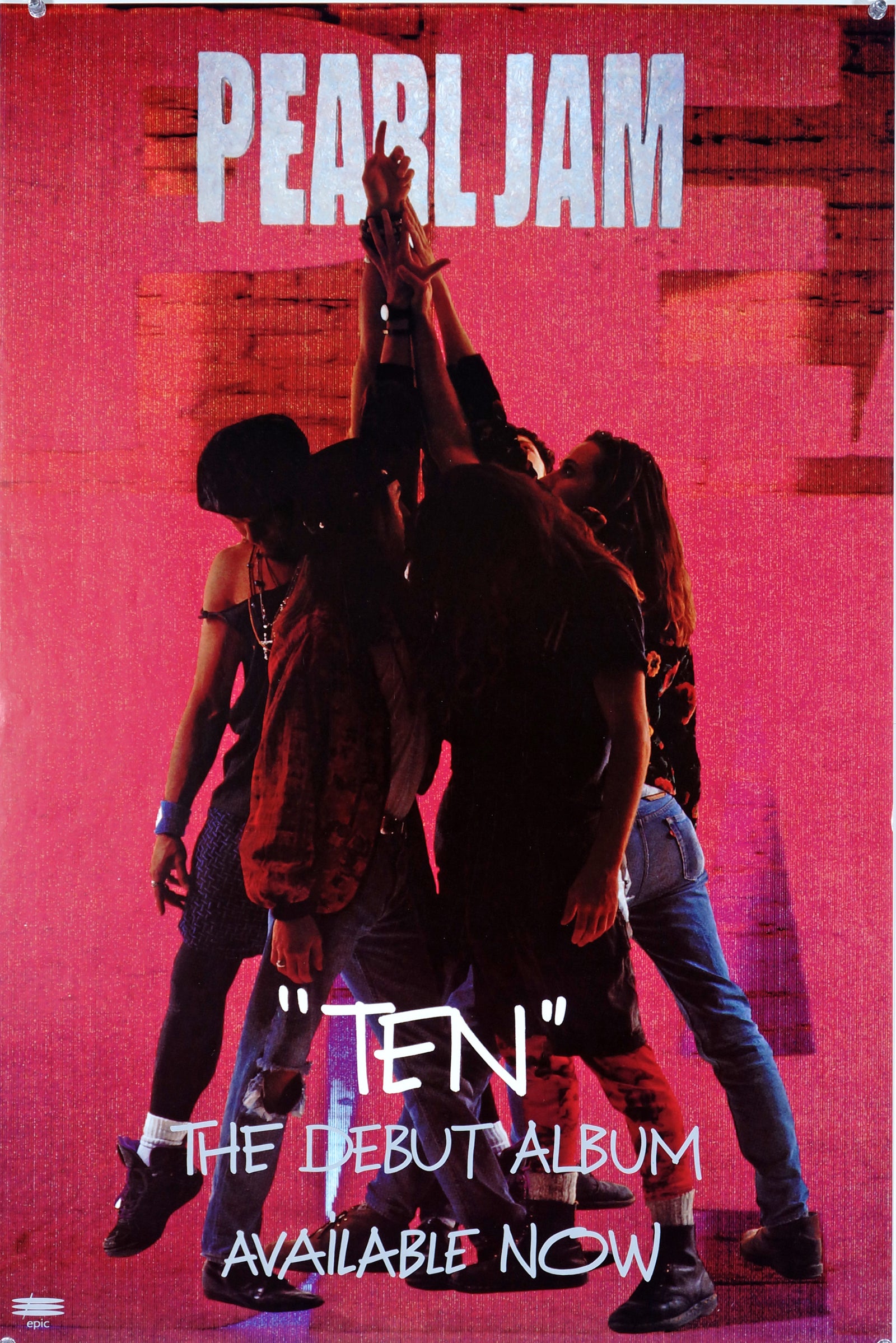 Pearl Jam Ten - Authentic Vintage Past Sale