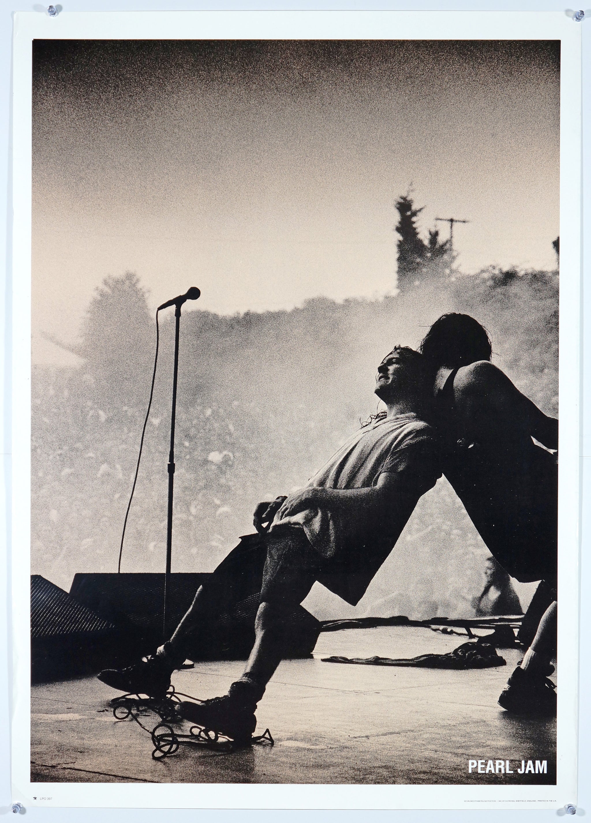 Poster Pearl Jam - stick man | Wall Art | 3+1 FREE Poster Pearl Jam - stick man | Wall Art | 3+1 FREE