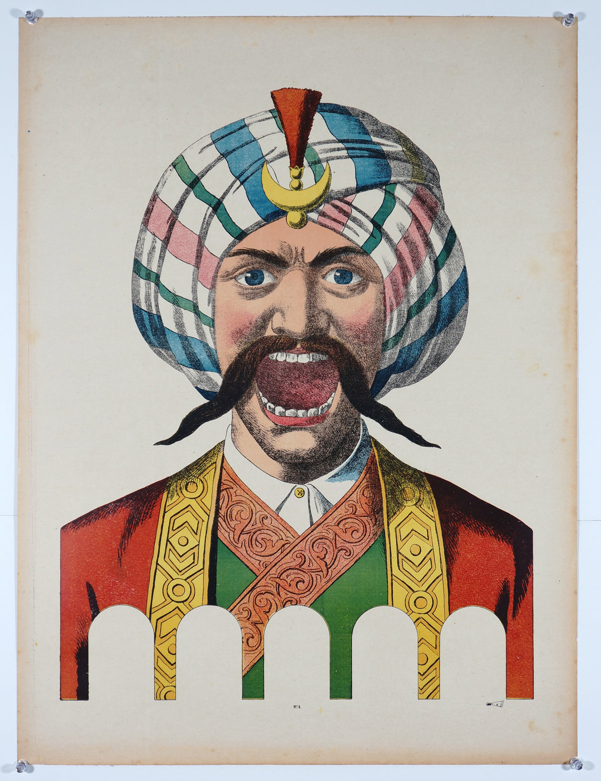 Chamboultout Homme au turban N°3 - Authentic Vintage Poster
