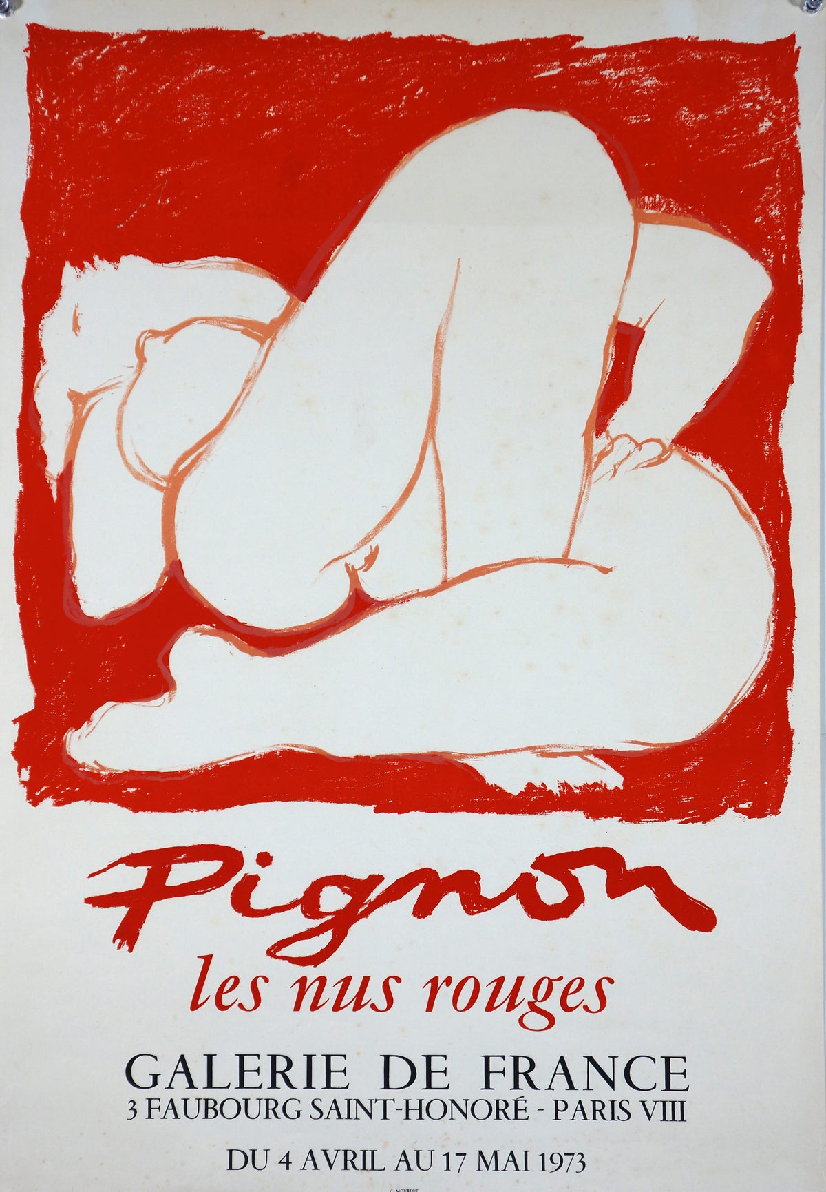 Pignon, Galerie de France - Authentic Vintage Poster