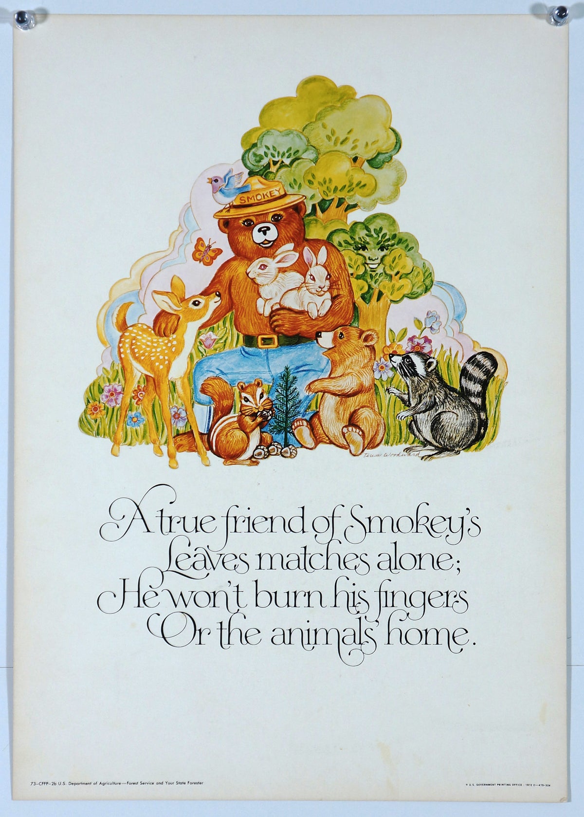 Friend of Smokey&#39;s - Authentic Vintage Poster