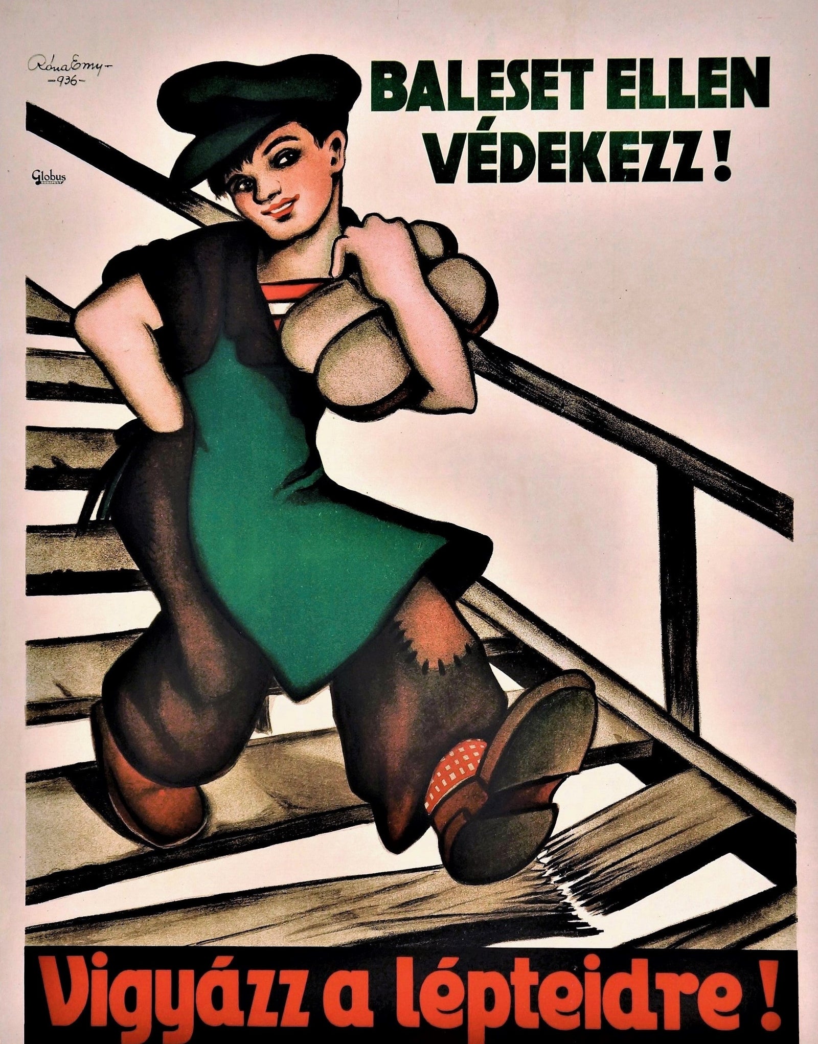 Guard Against Accidents - Authentic Vintage Poster