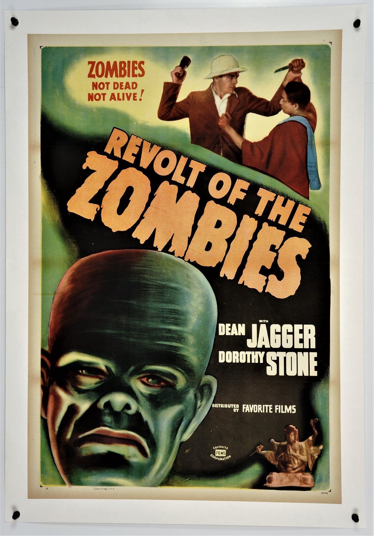 Revolt of the Zombies - Authentic Vintage Poster