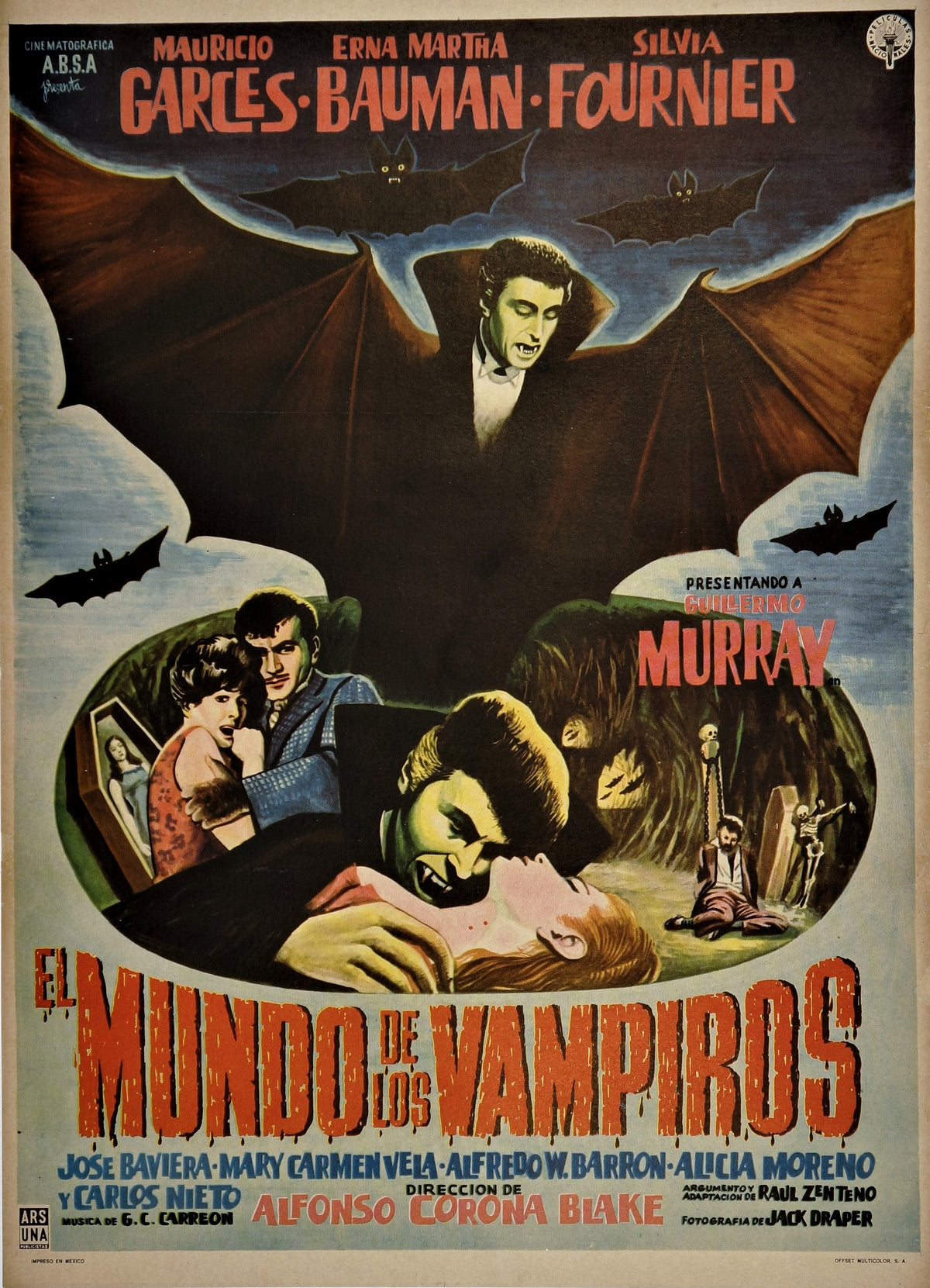 El Mundo De Los Vampiros - Authentic Vintage Poster