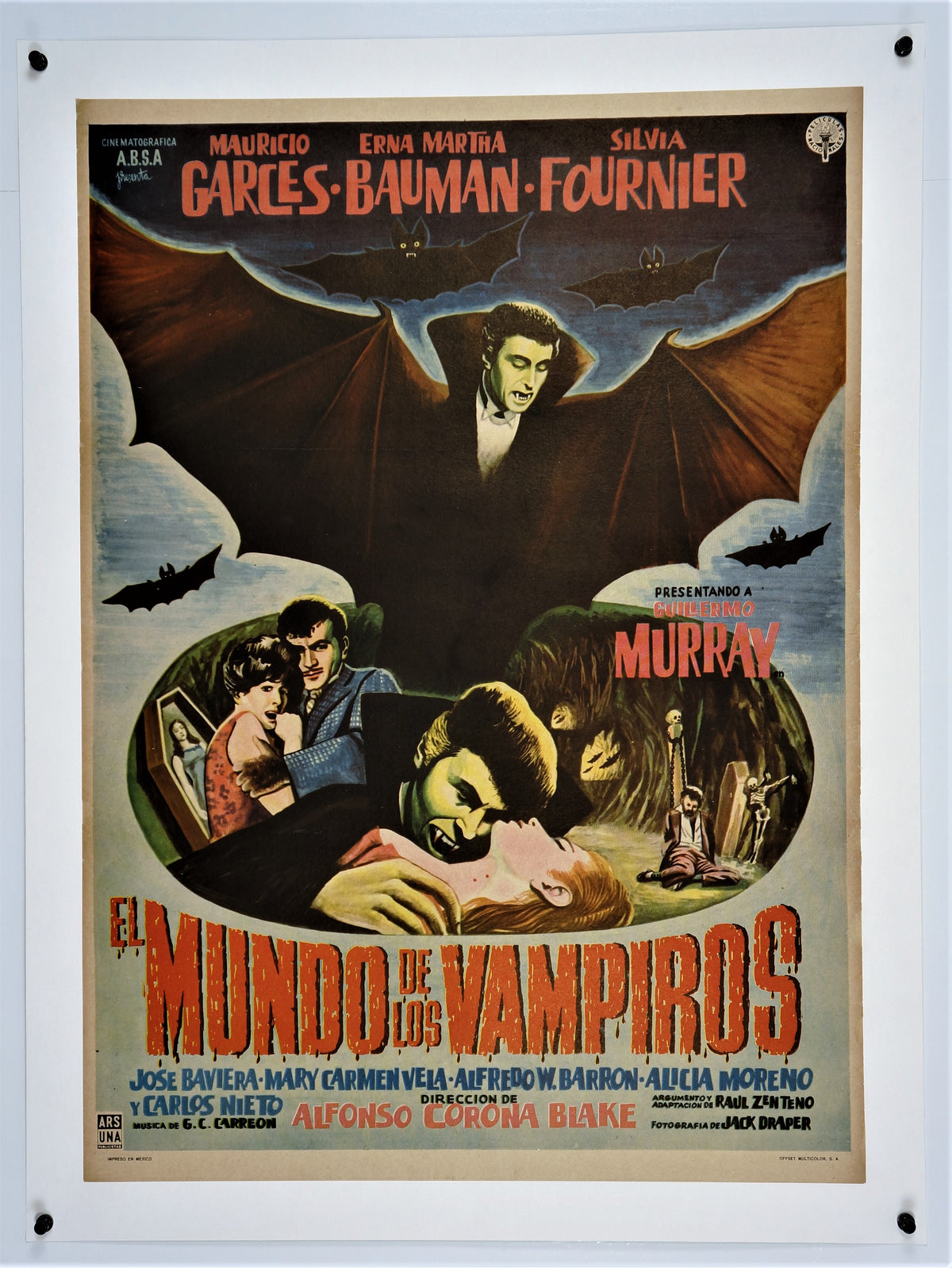 El Mundo De Los Vampiros - Authentic Vintage Poster
