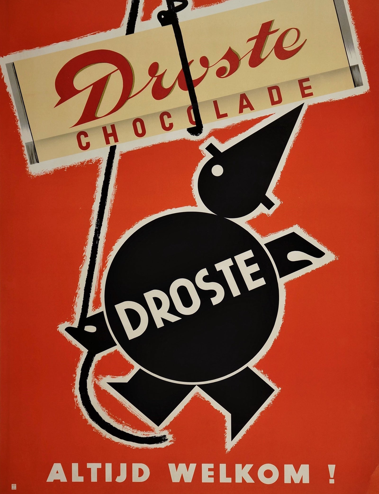 Droste Chocolate - Authentic Vintage Poster