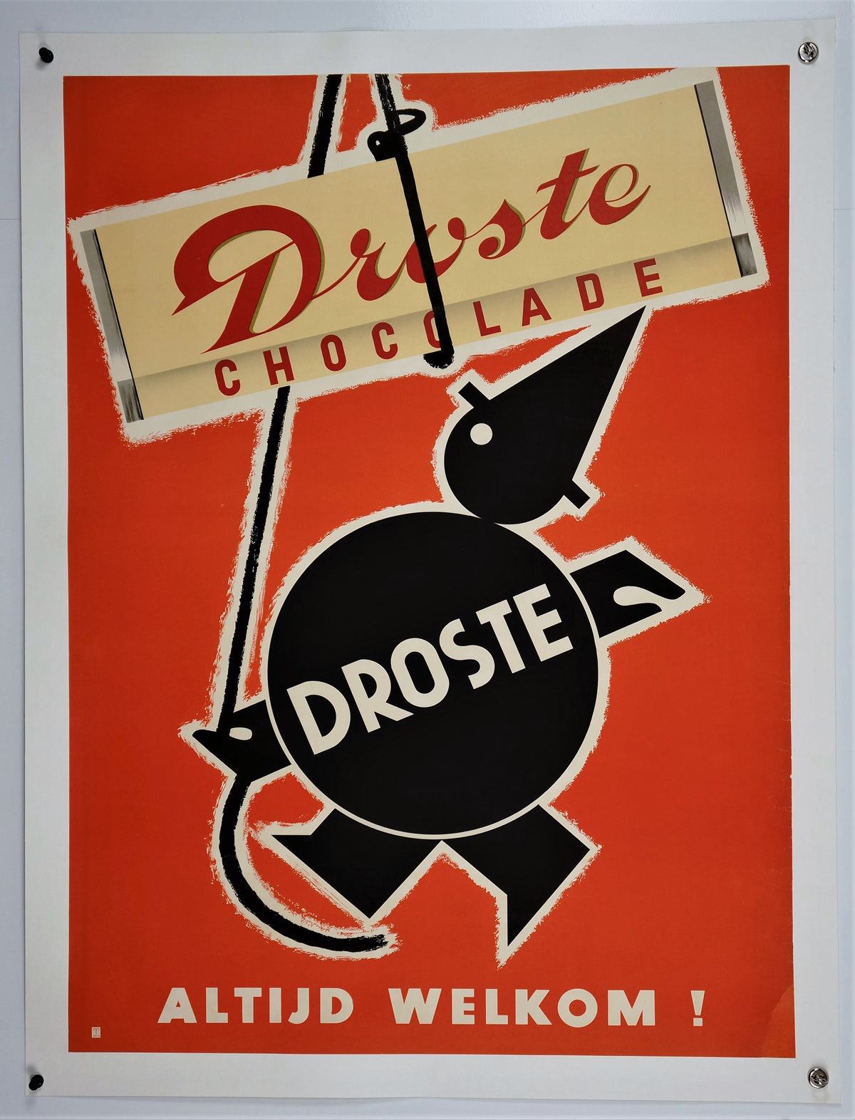 Droste Chocolate - Authentic Vintage Poster