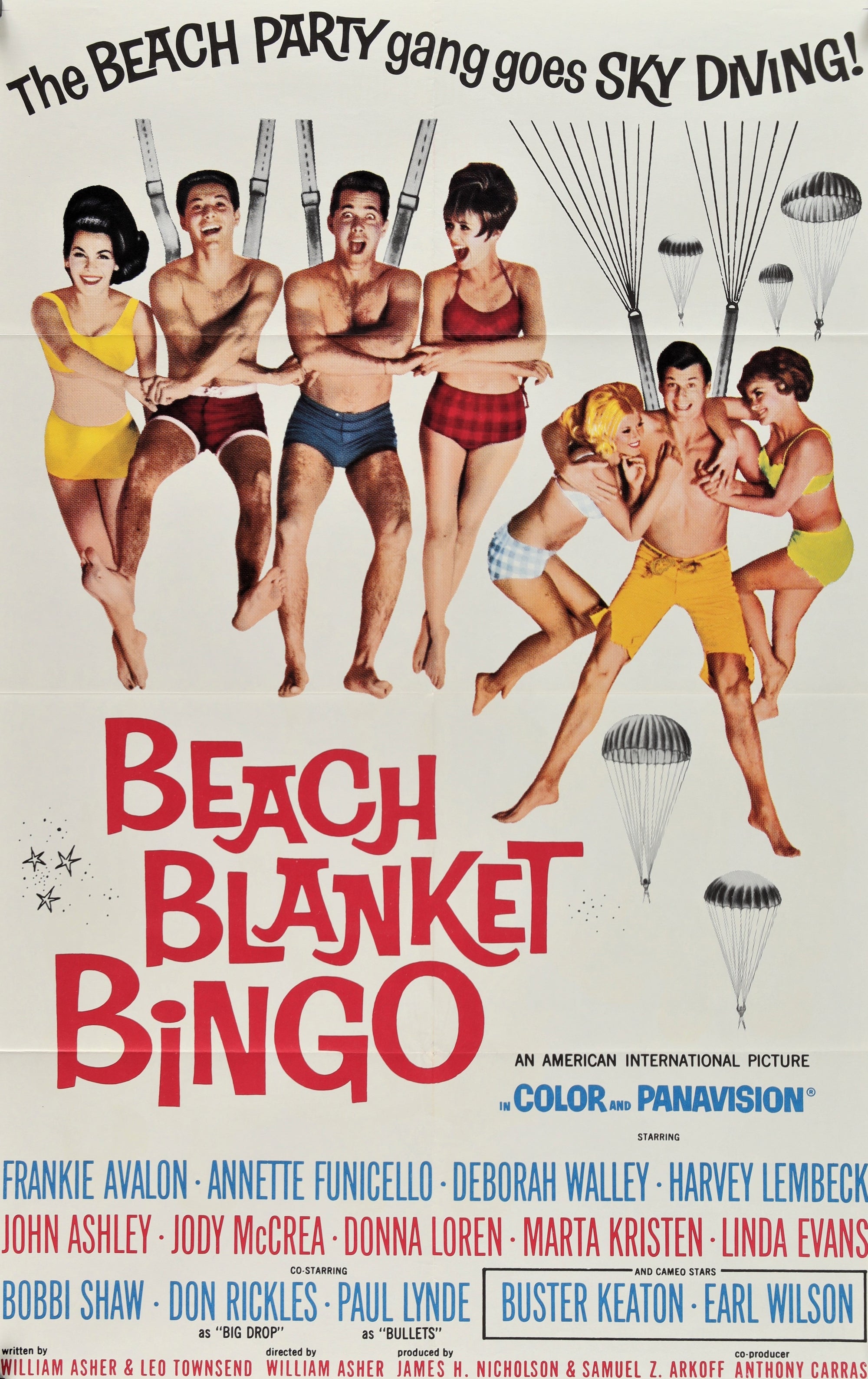 Beach Blanket Bingo - Authentic Vintage Poster