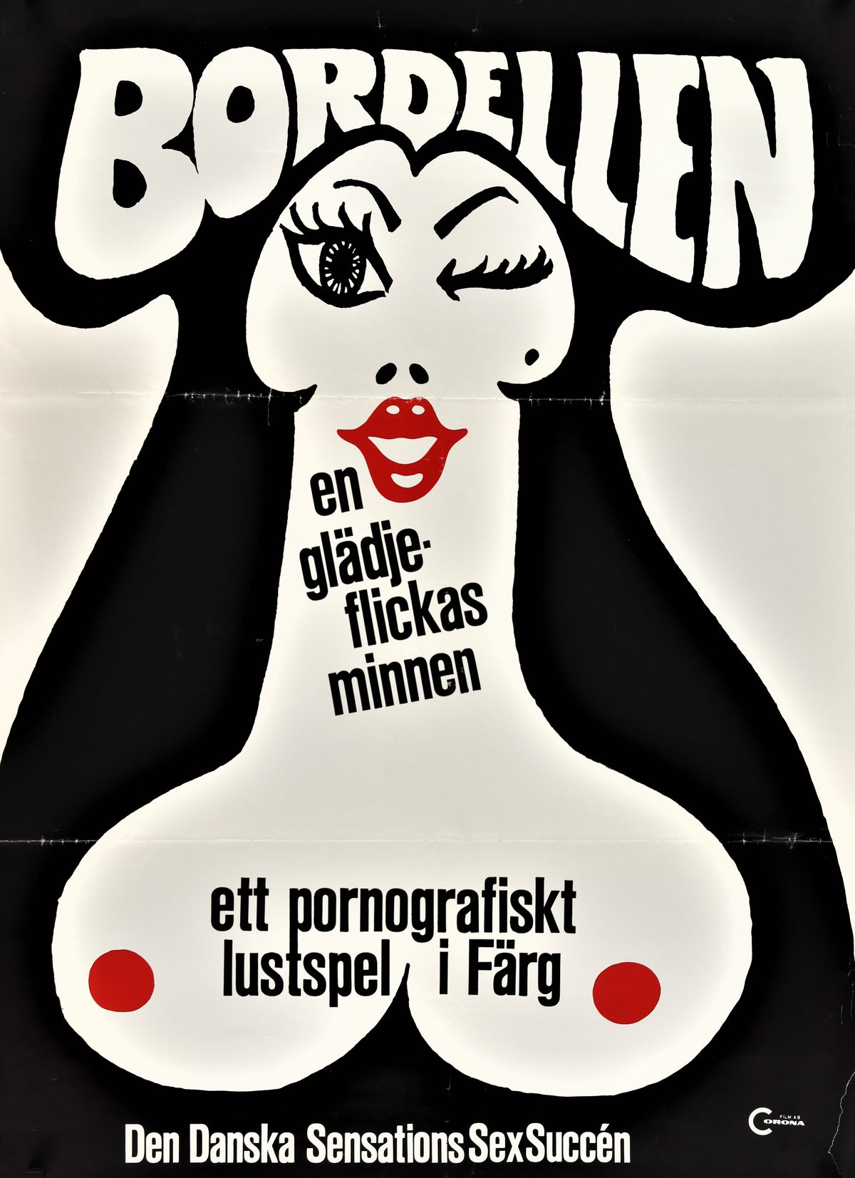 Bordellen - Authentic Vintage Poster