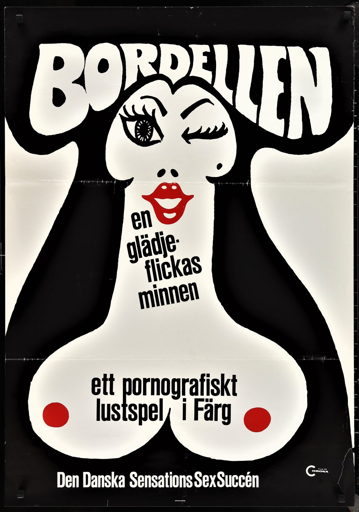 Bordellen - Authentic Vintage Poster