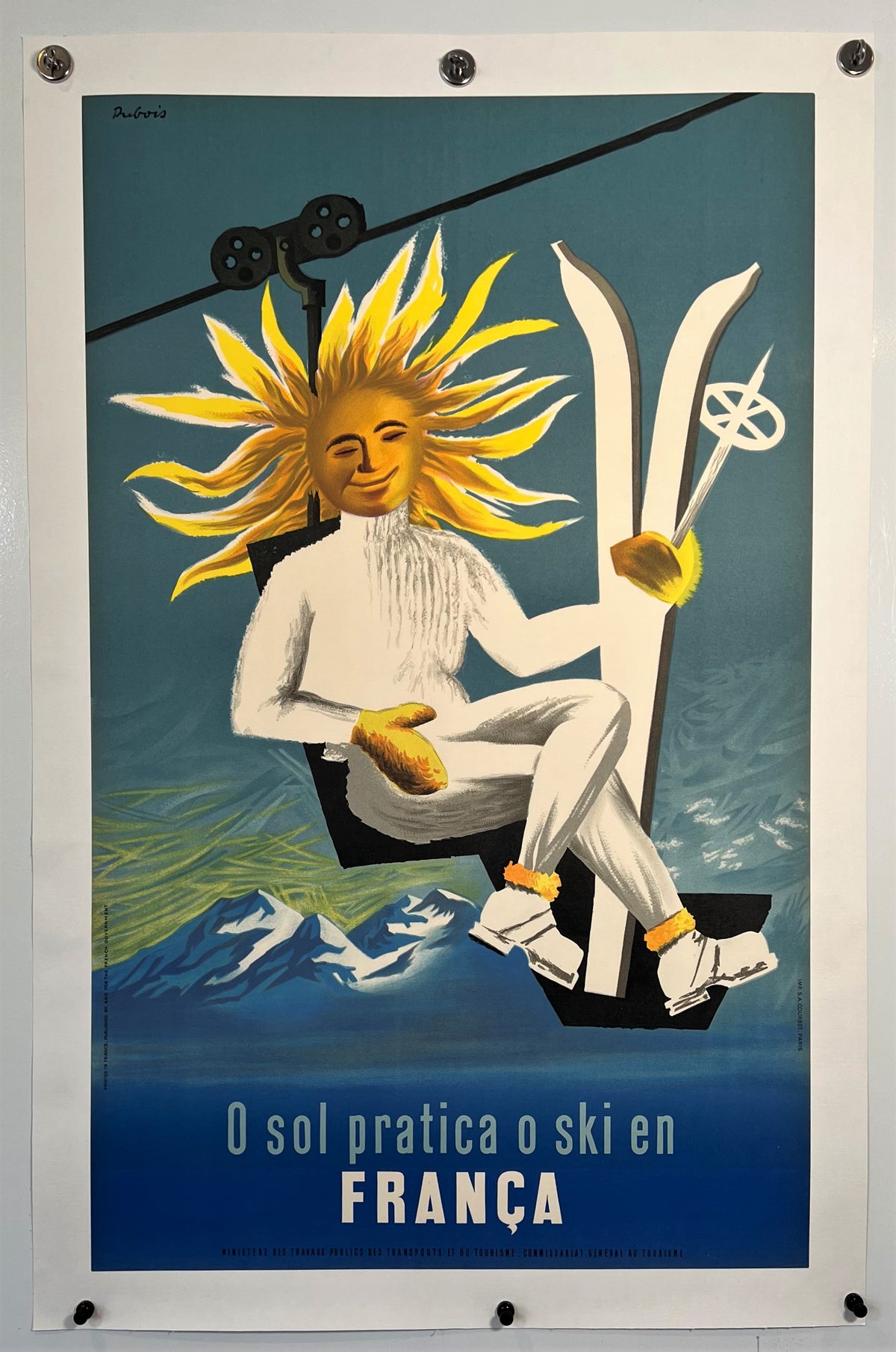 Franca - Authentic Vintage Poster